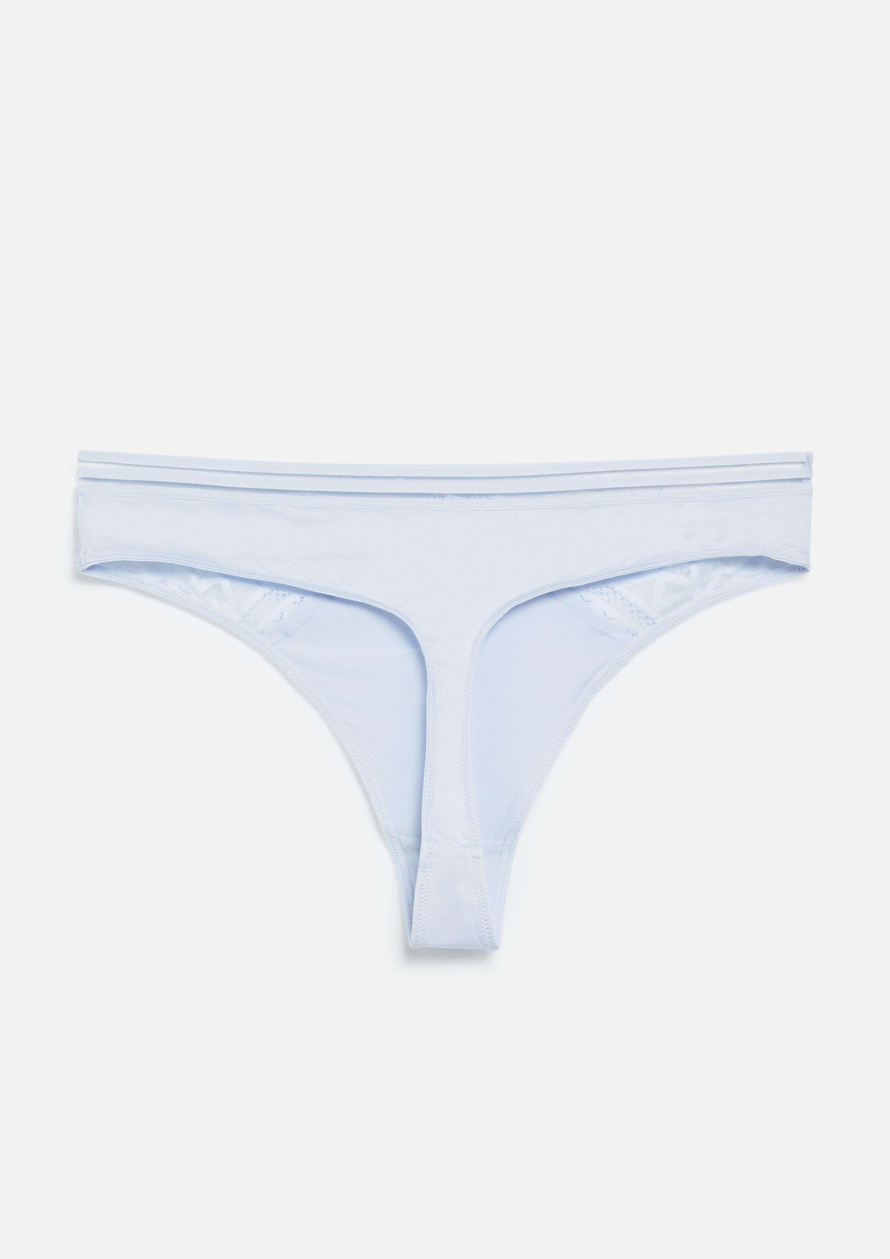 Damen String in blau von s.Oliver