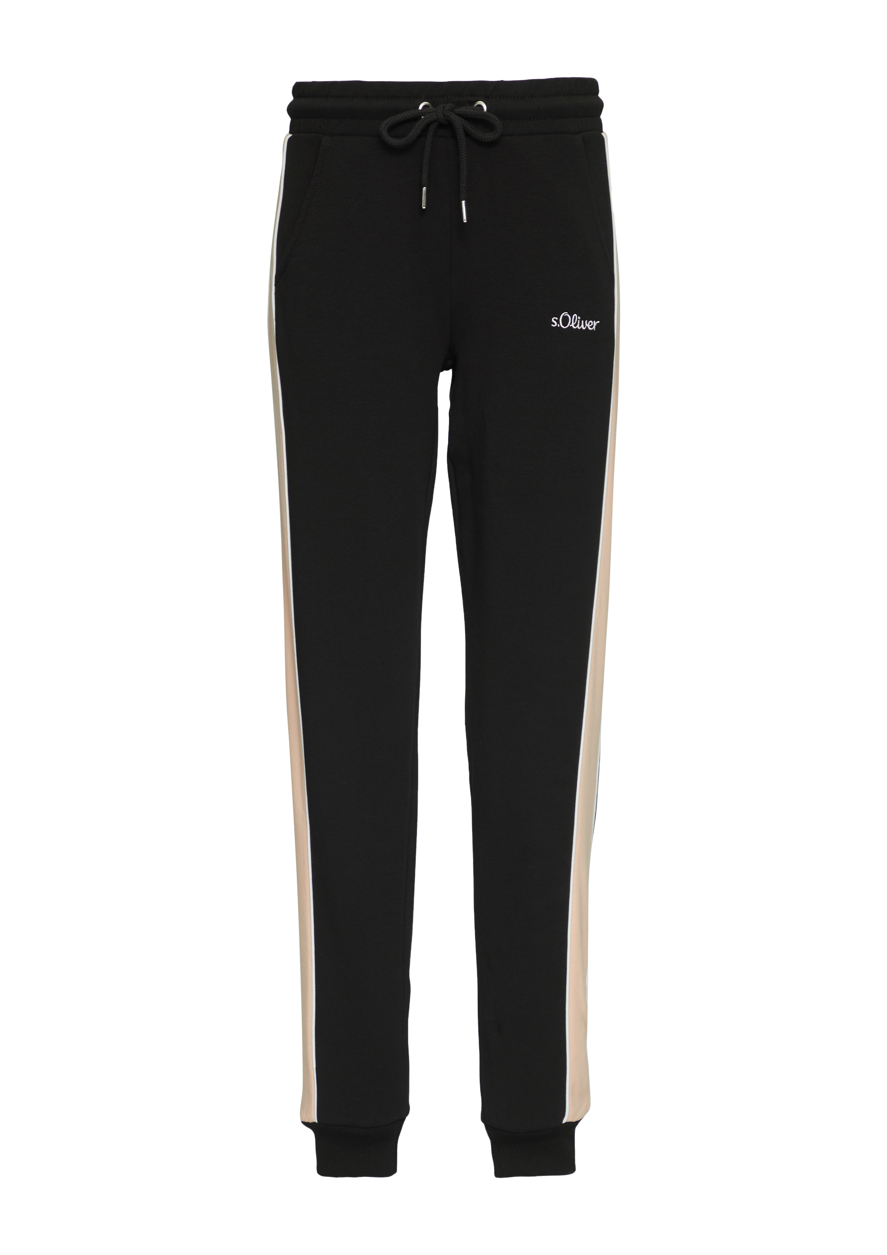 Joggingbroek met gestreept detail
