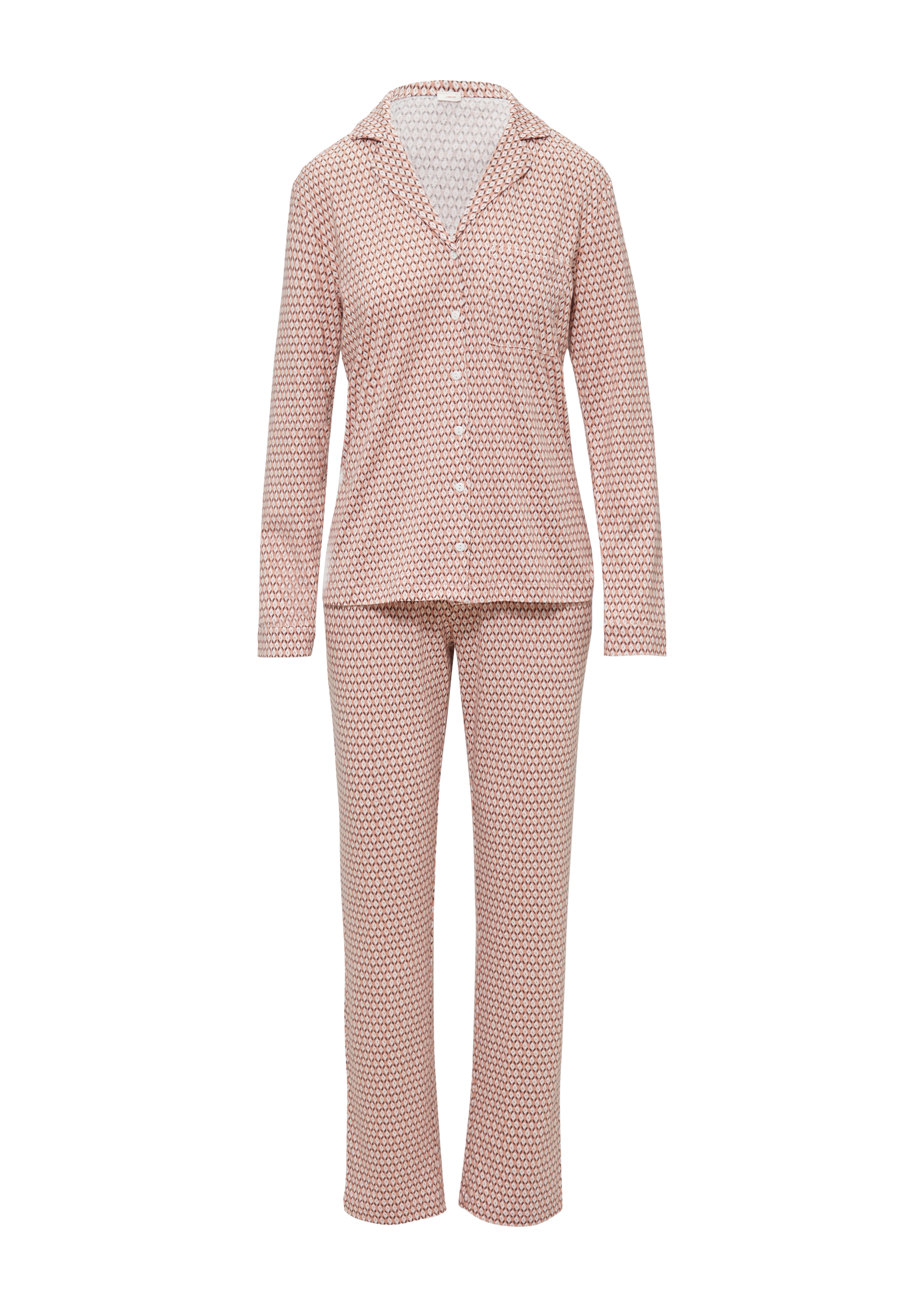Pyjama mit All-over-Print