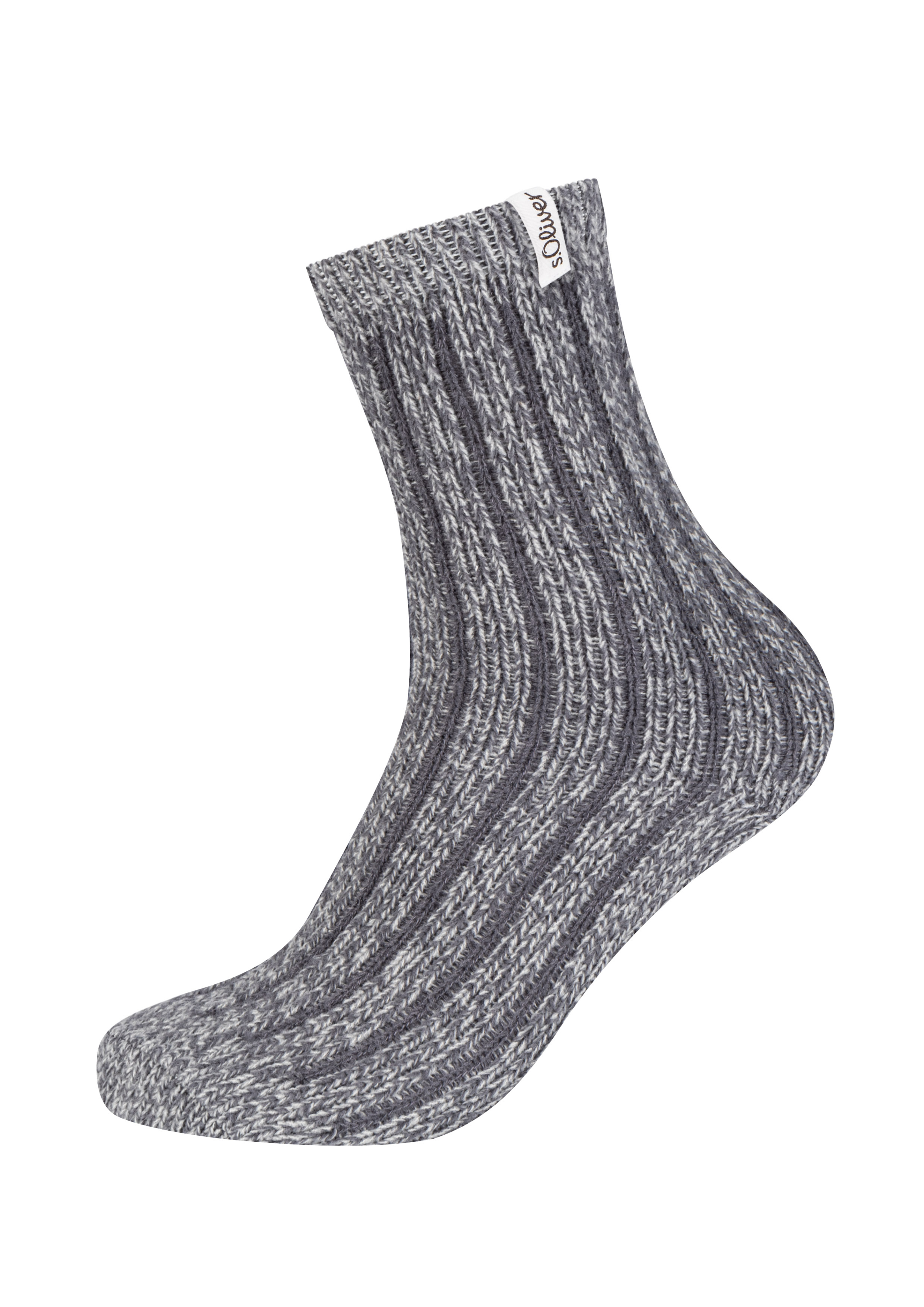 Femmes Lot de 2 paires de chaussettes unisexe en brun de s.Oliver