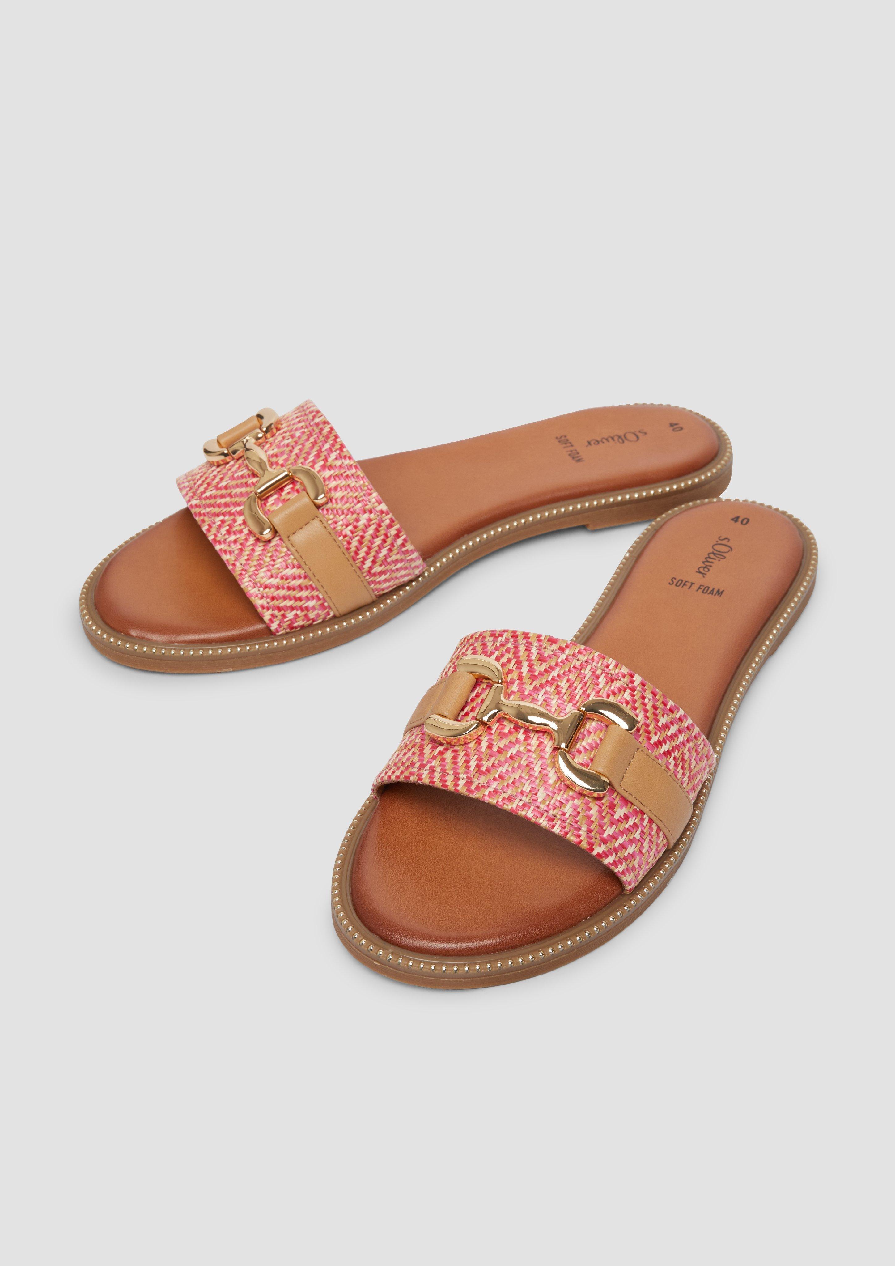 Pantoletten in 532, 712 & 001