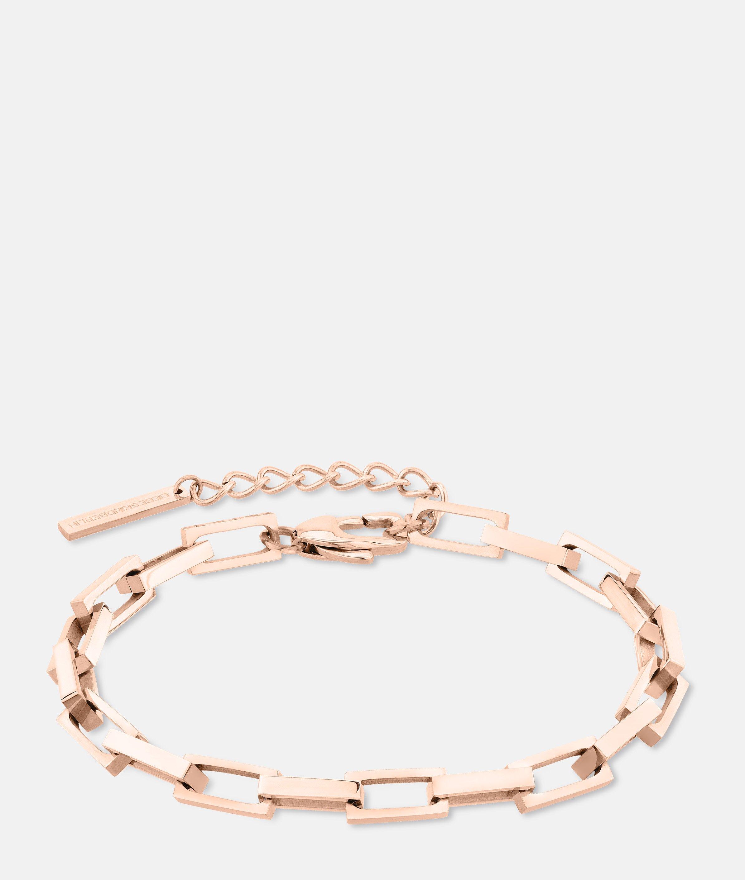 Liebeskind Berlin - Link-Armband aus Edelstahl -  rosé