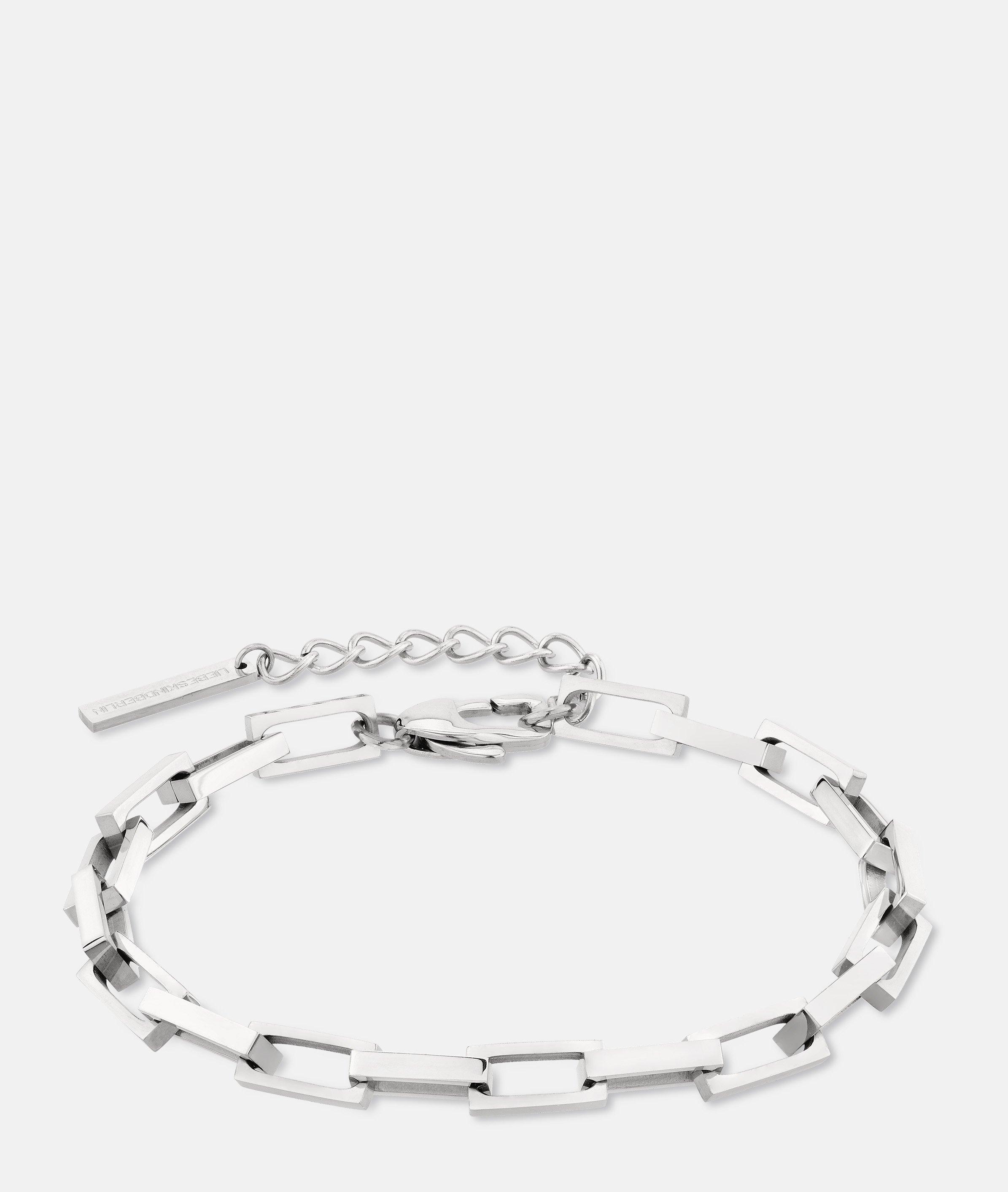 Liebeskind Berlin - Link-Armband aus Edelstahl -  silber