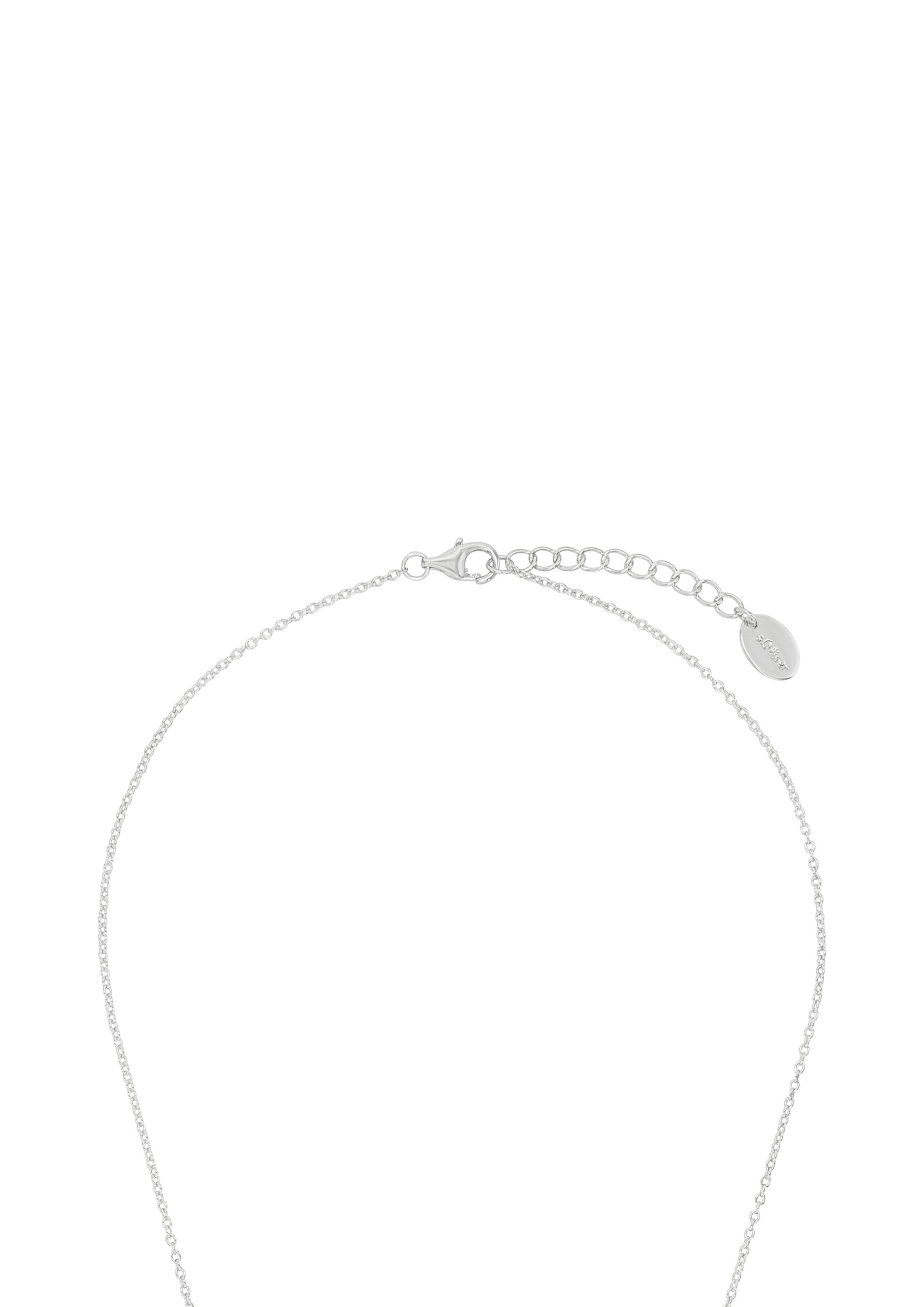 Dames Ketting in zilver van s.Oliver