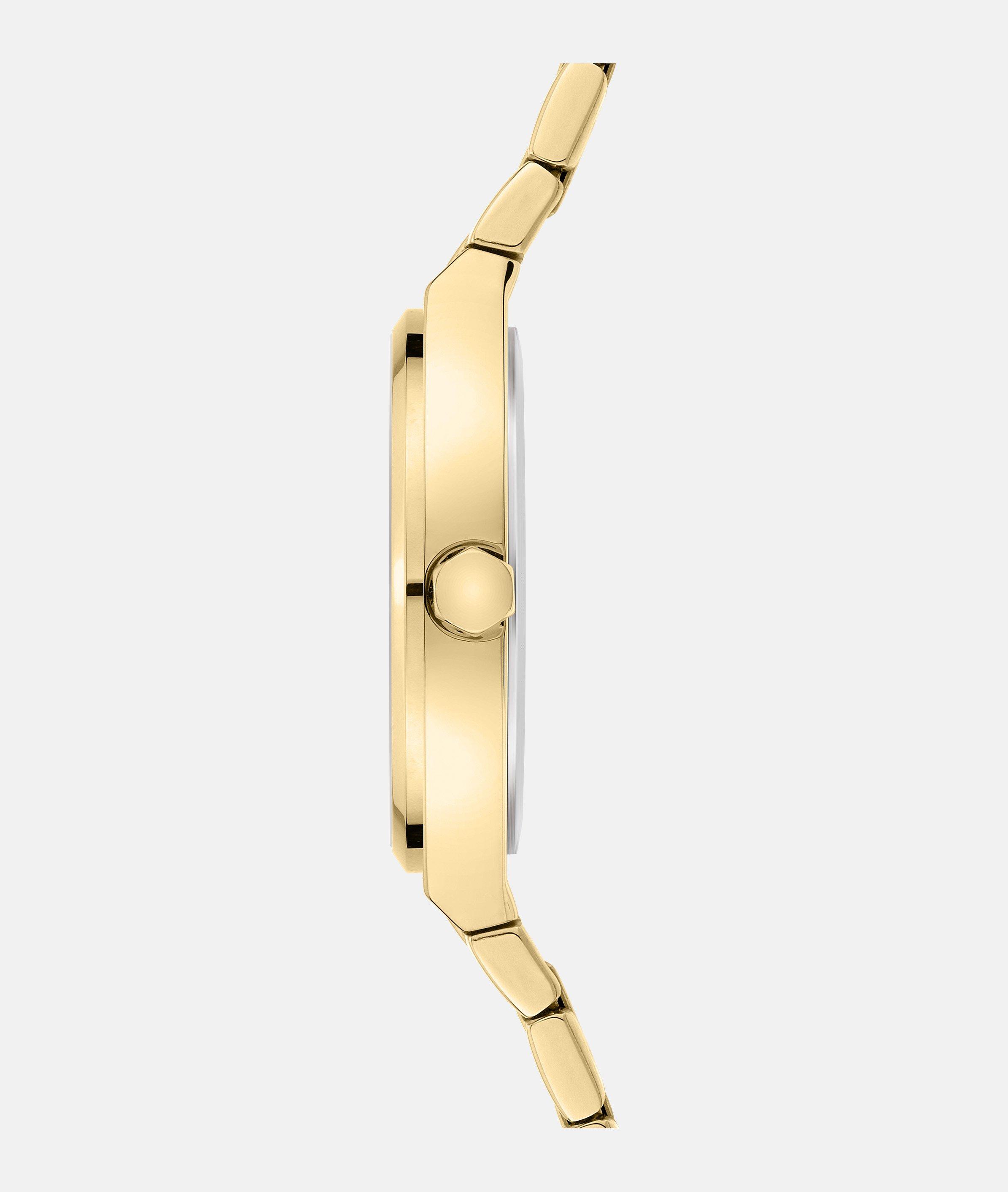 Uhr in gold