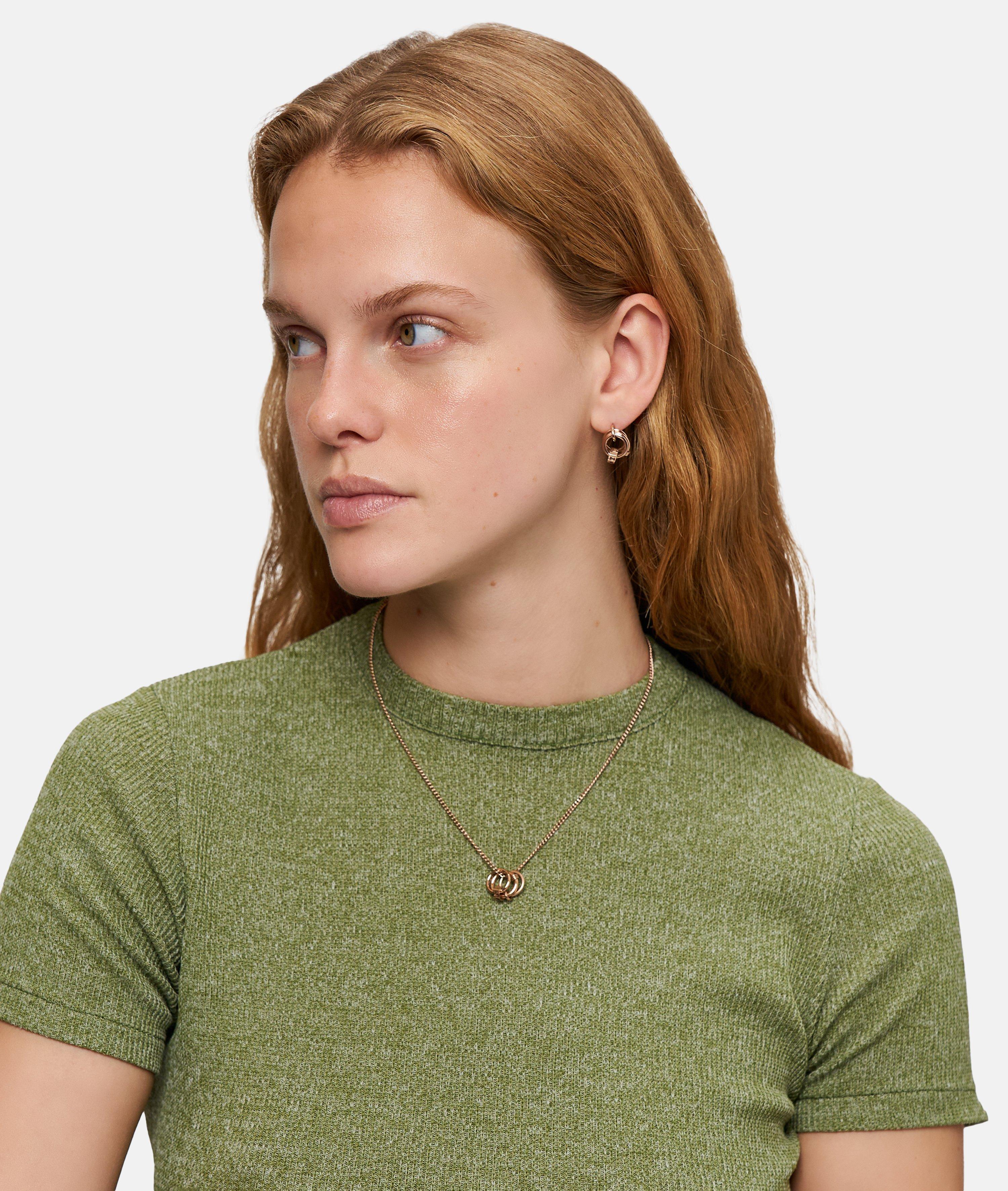 Ketting in roségoud, zilver & goud