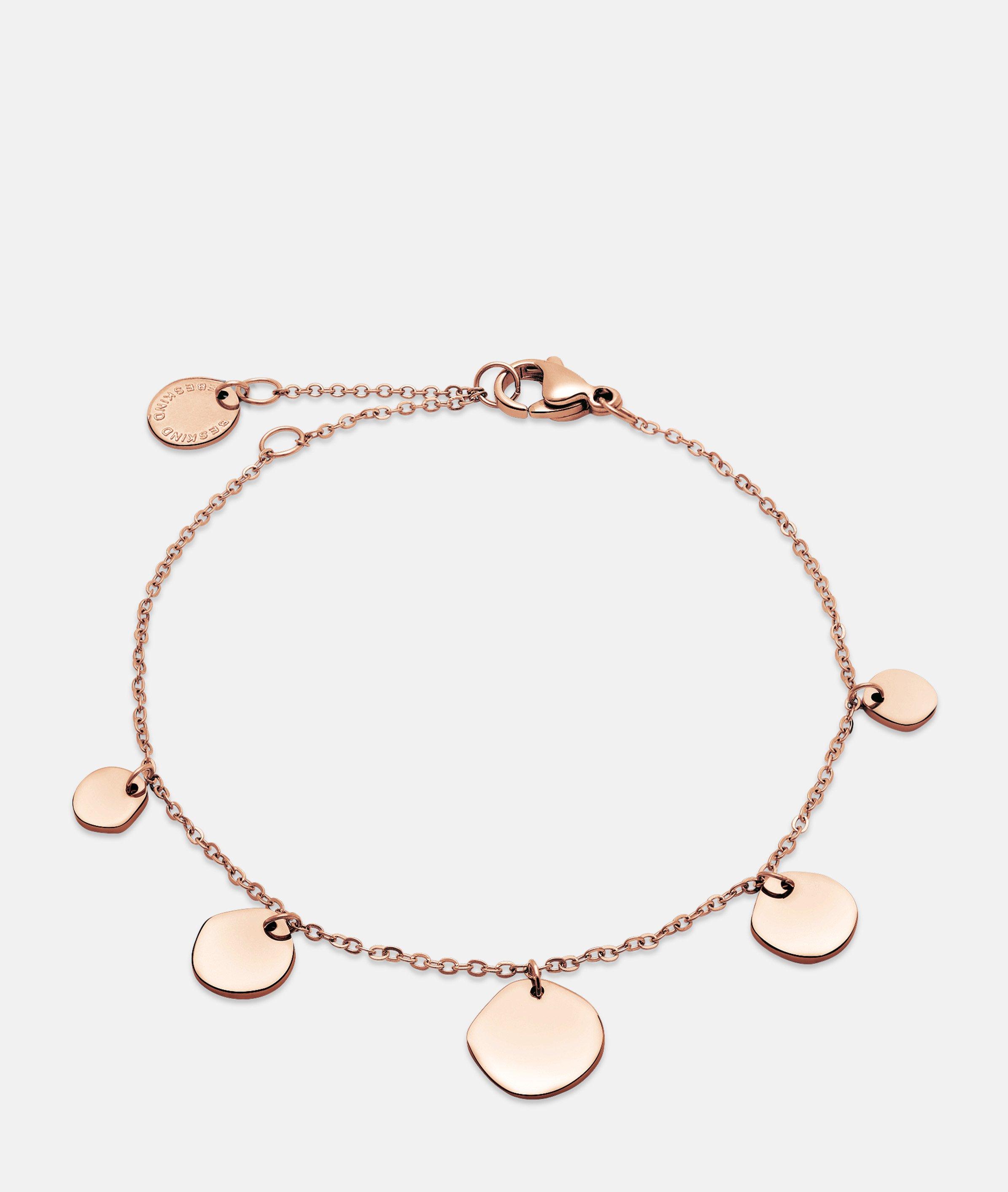 Liebeskind Berlin - Armband mit Anhängern -  rosé