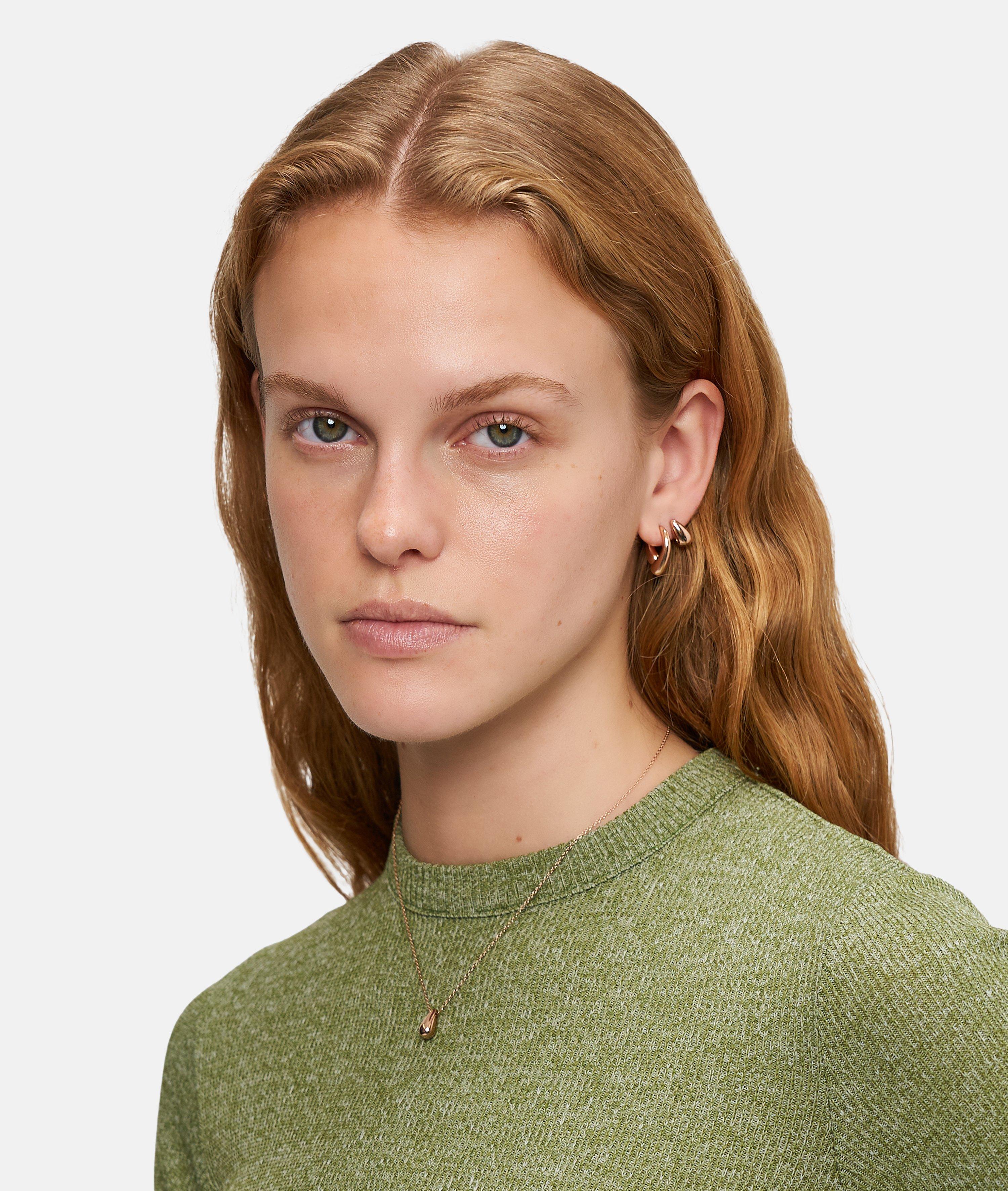 Creolen in roségoud & goud