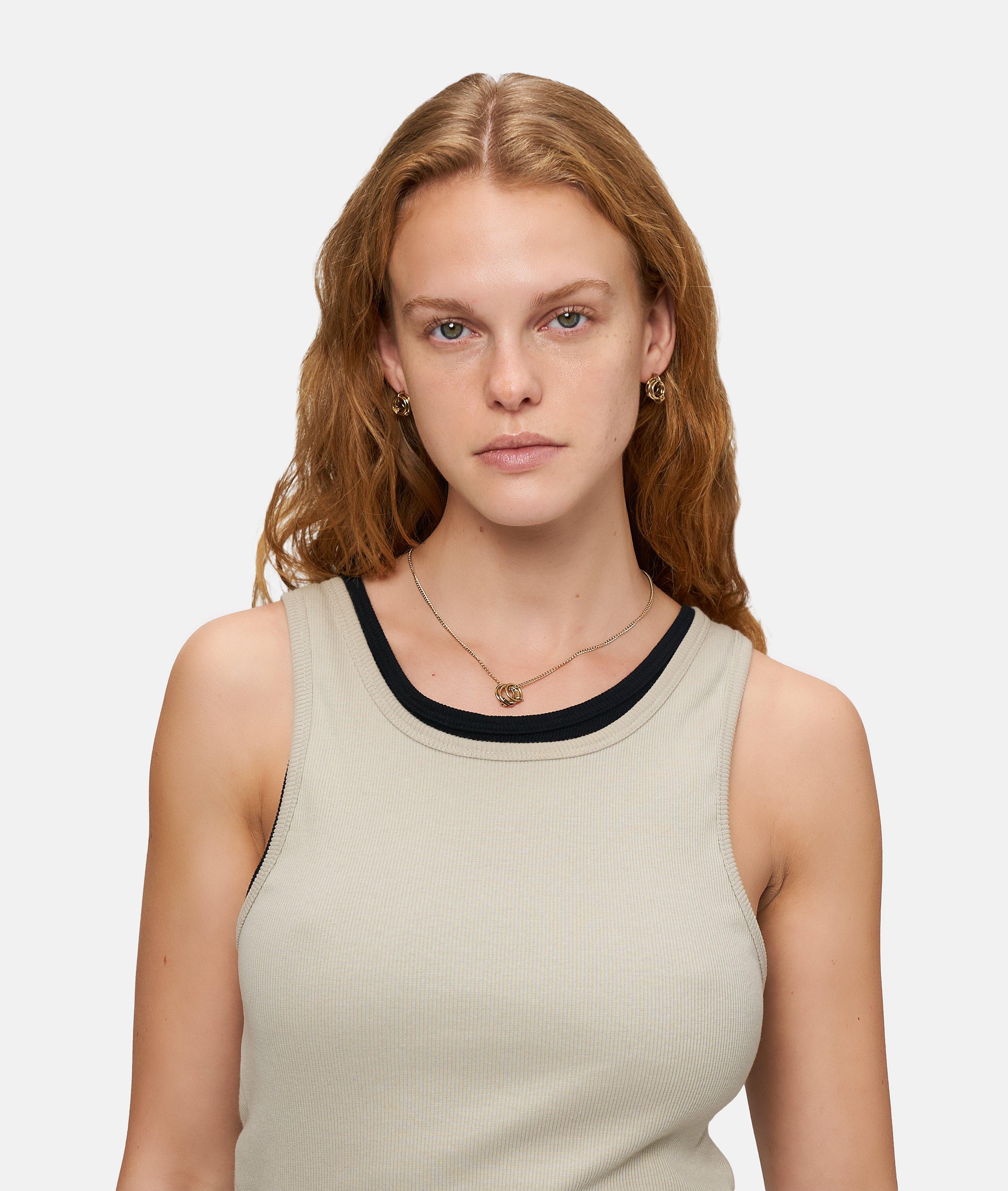 Oorbellen in goud & roségoud