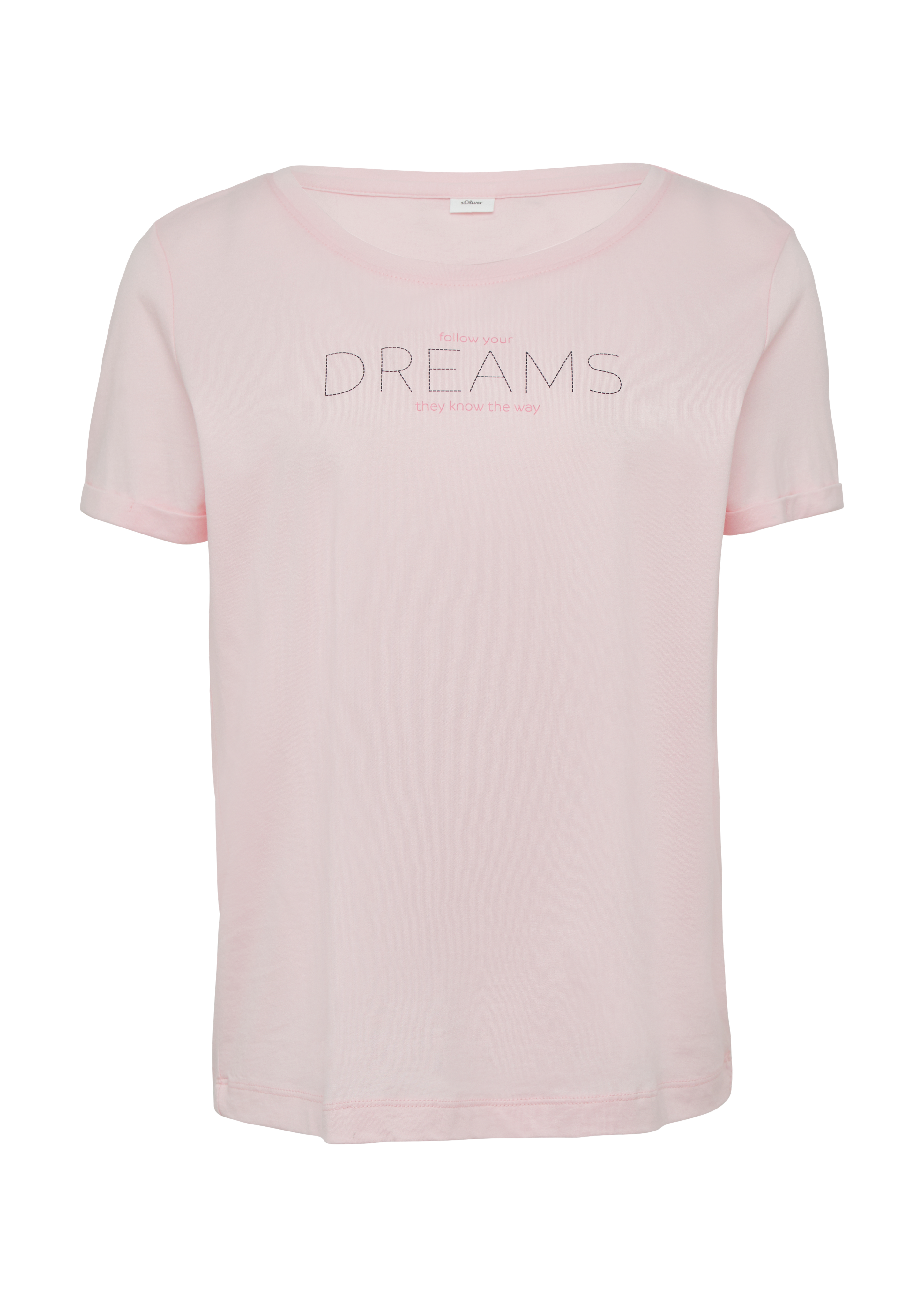 Pyjamashirt met printdetail