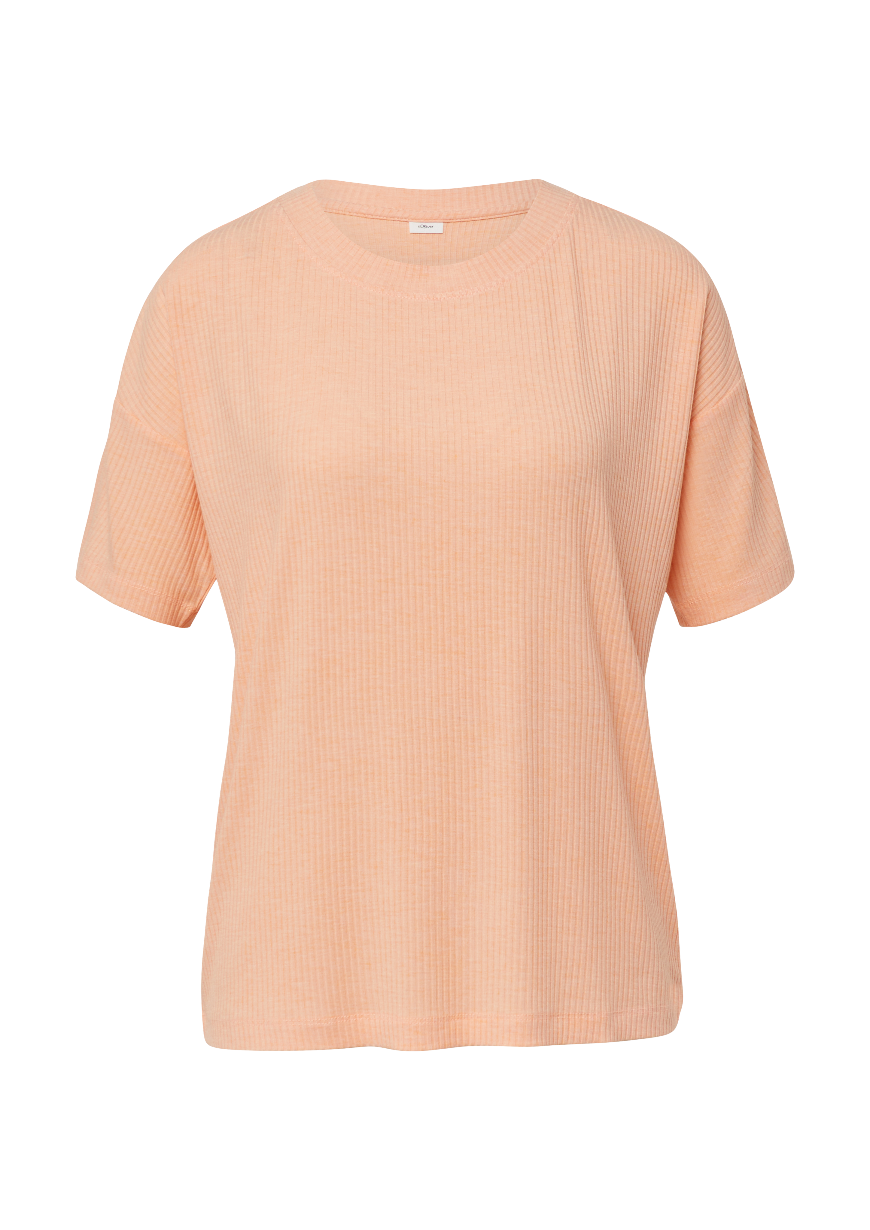 Eenvoudig geribd slaapshirt
