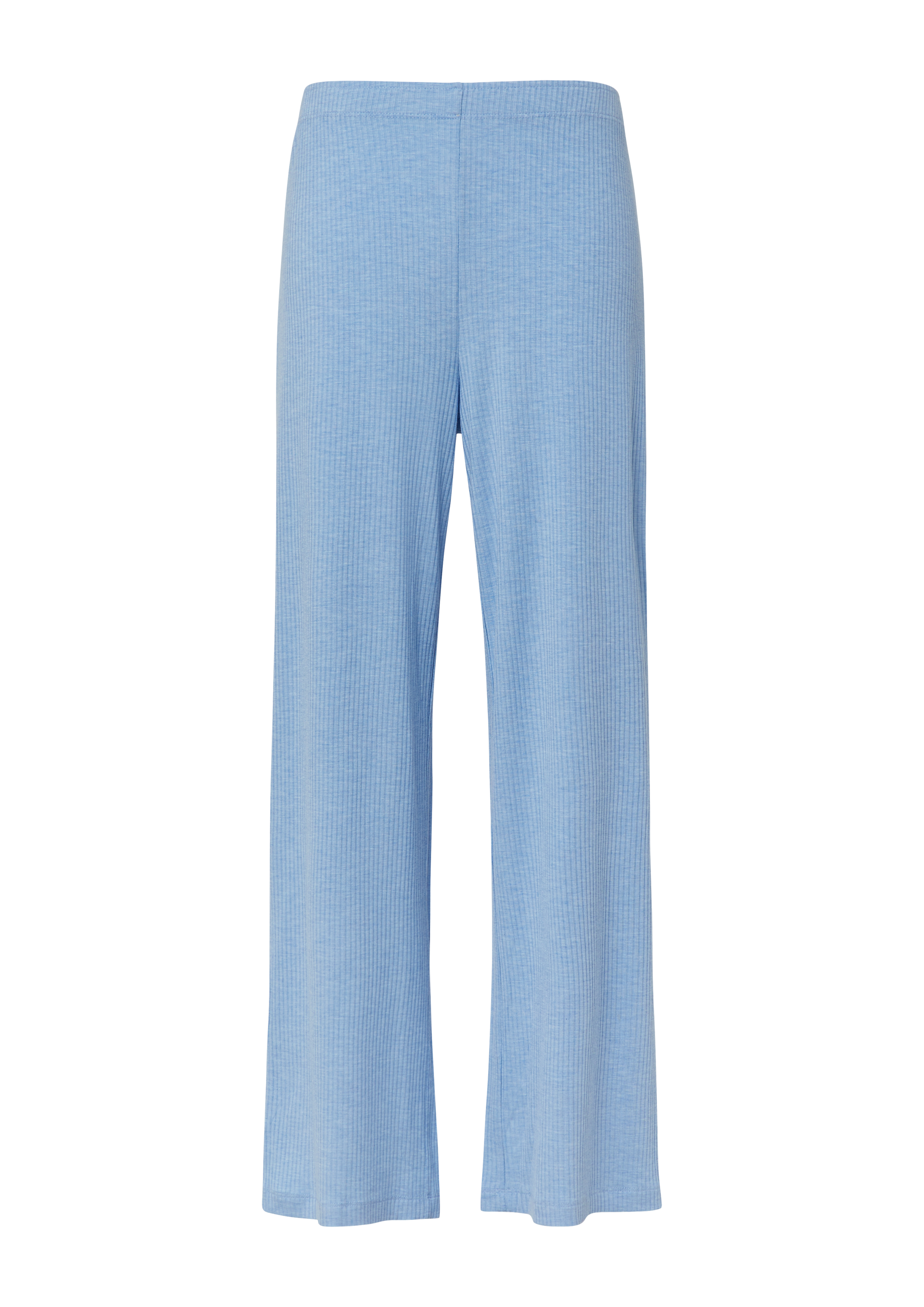 Pyjamabroek van modalmix met ribstructuur