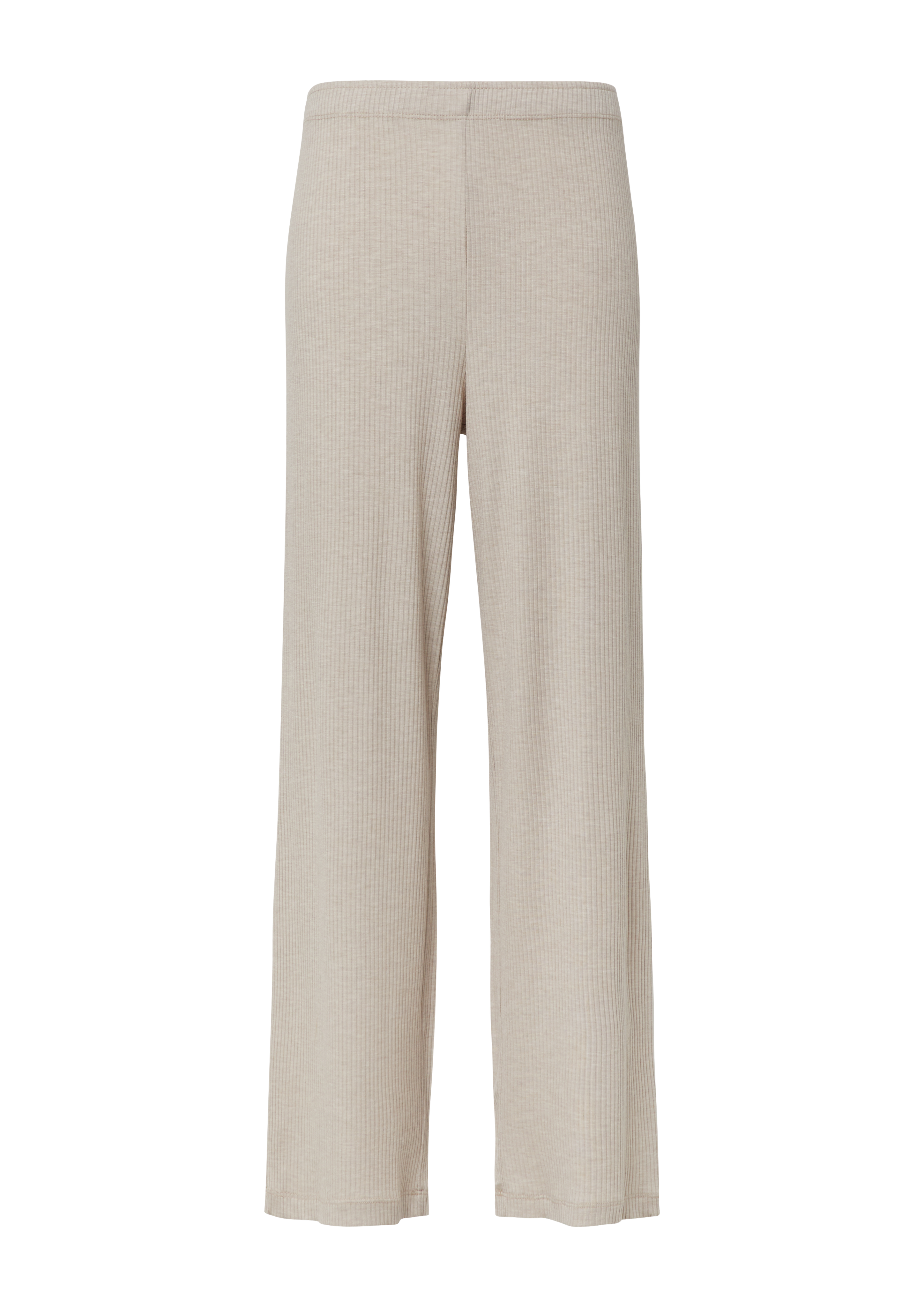 Pyjamabroek van modalmix met ribstructuur