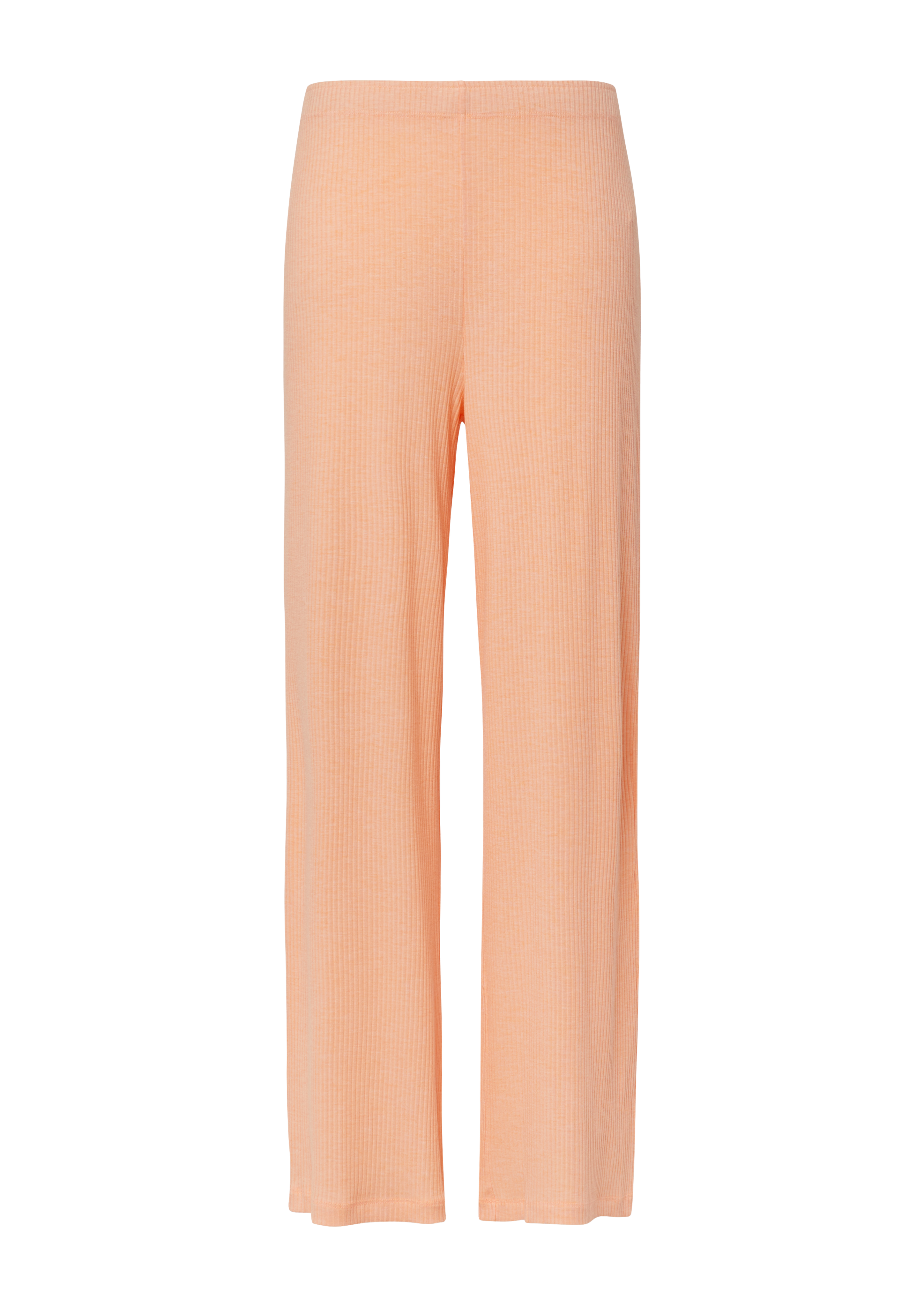 Pyjamabroek van modalmix met ribstructuur