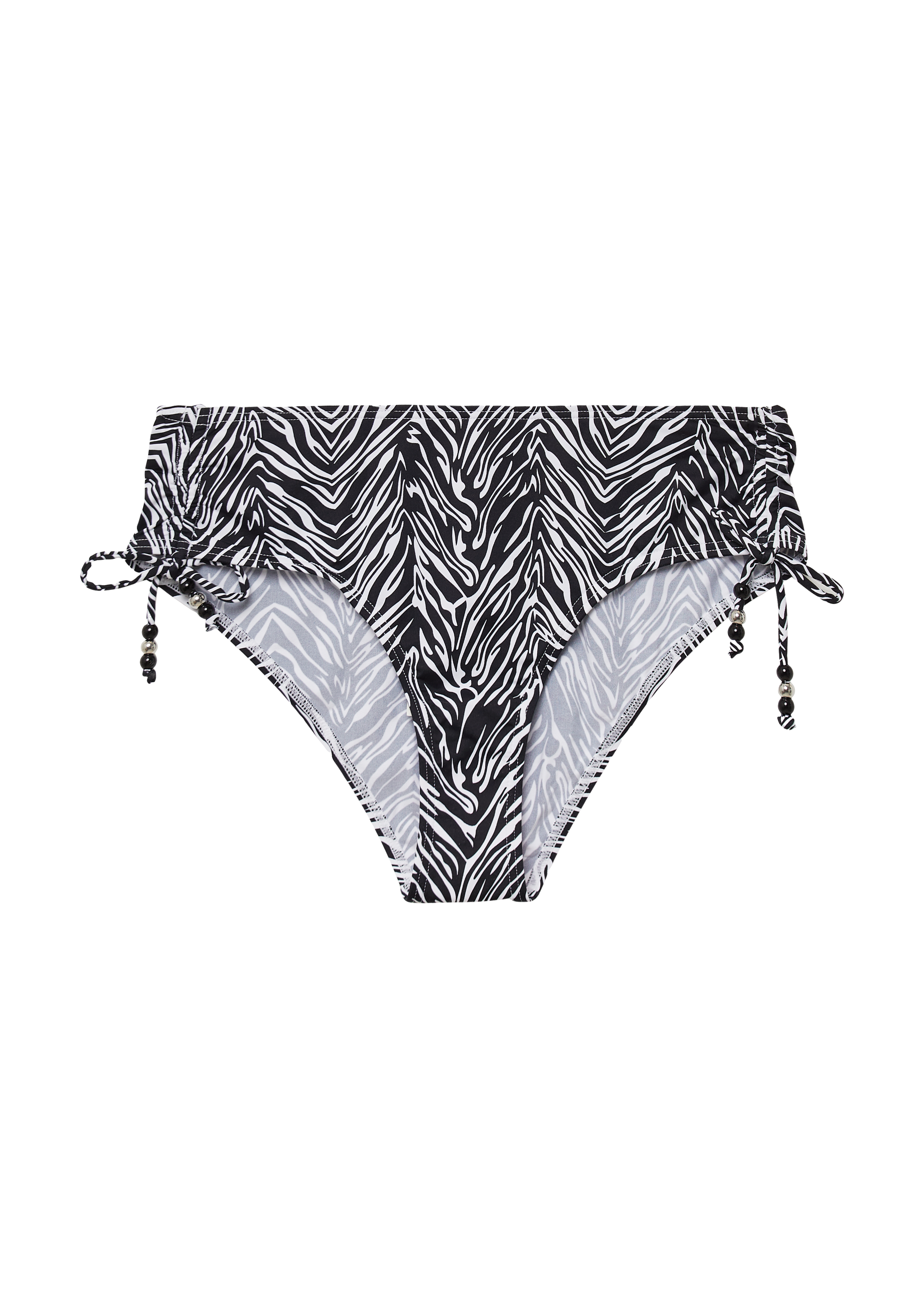 Mix & Match Bikinihose mit Animalmuster