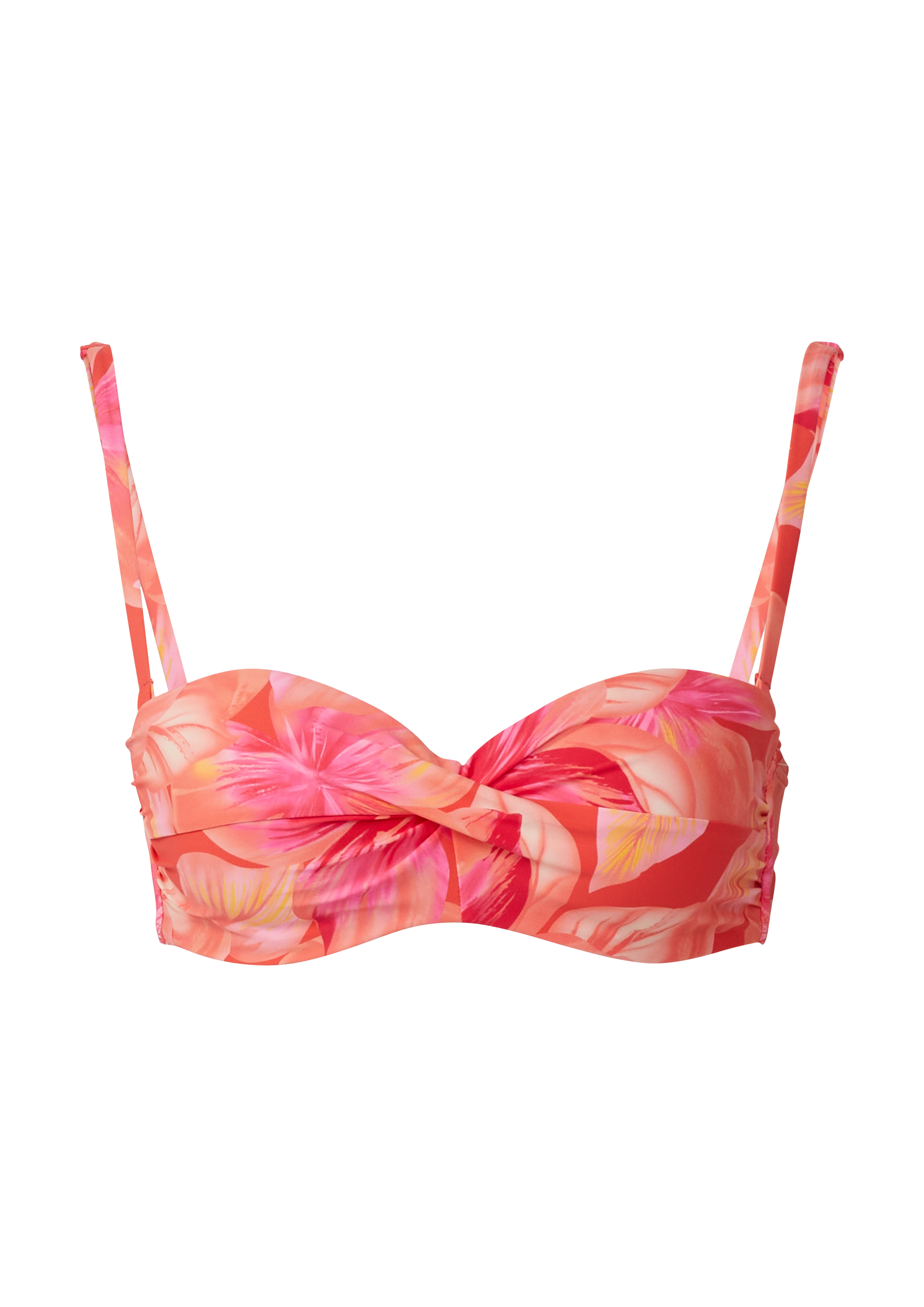 Bandeau-Bikini-Top mit floralem Muster Mix & Match