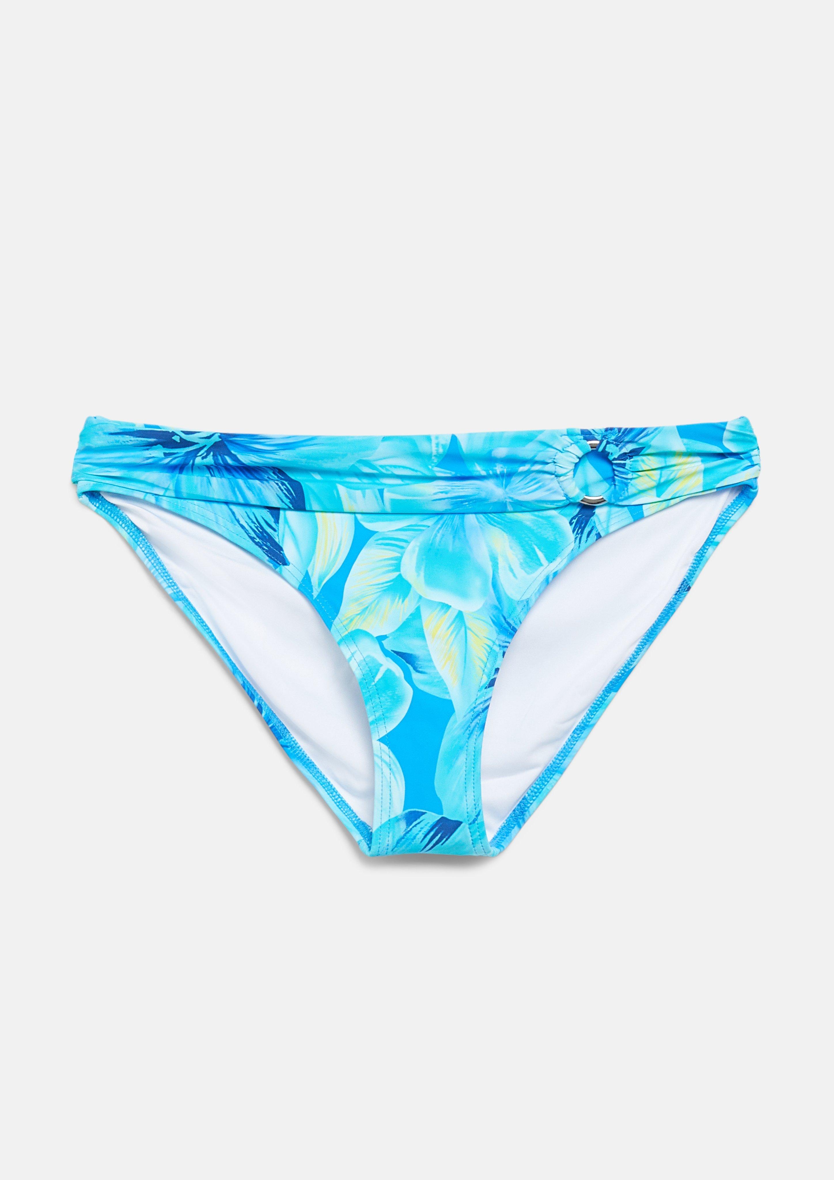 Damen Bikinihose mit floralem Muster Mix & Match in  von s.Oliver