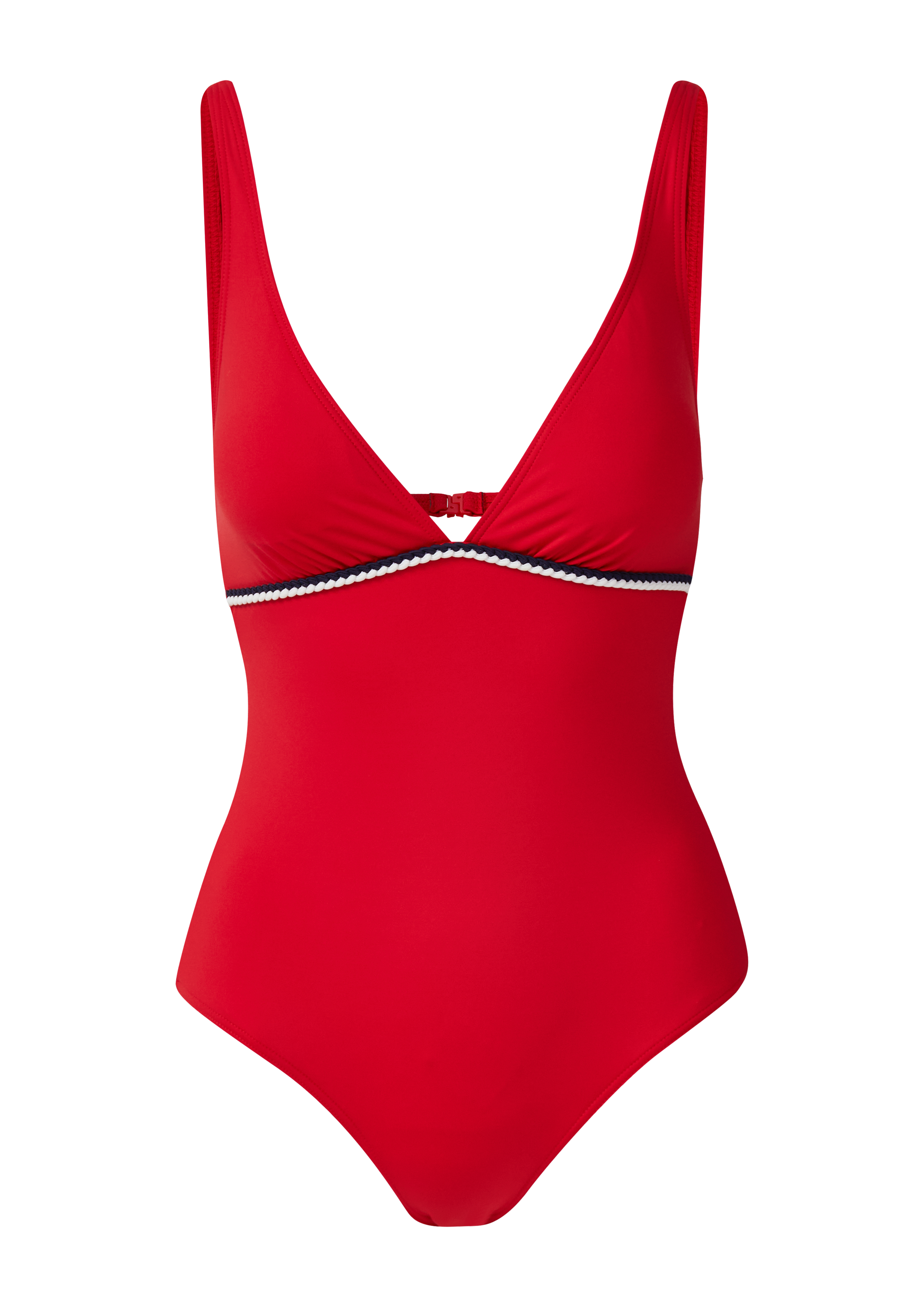 s.Oliver Badeanzug mit Zierborte und Cut Out 6010626.779.40A_B