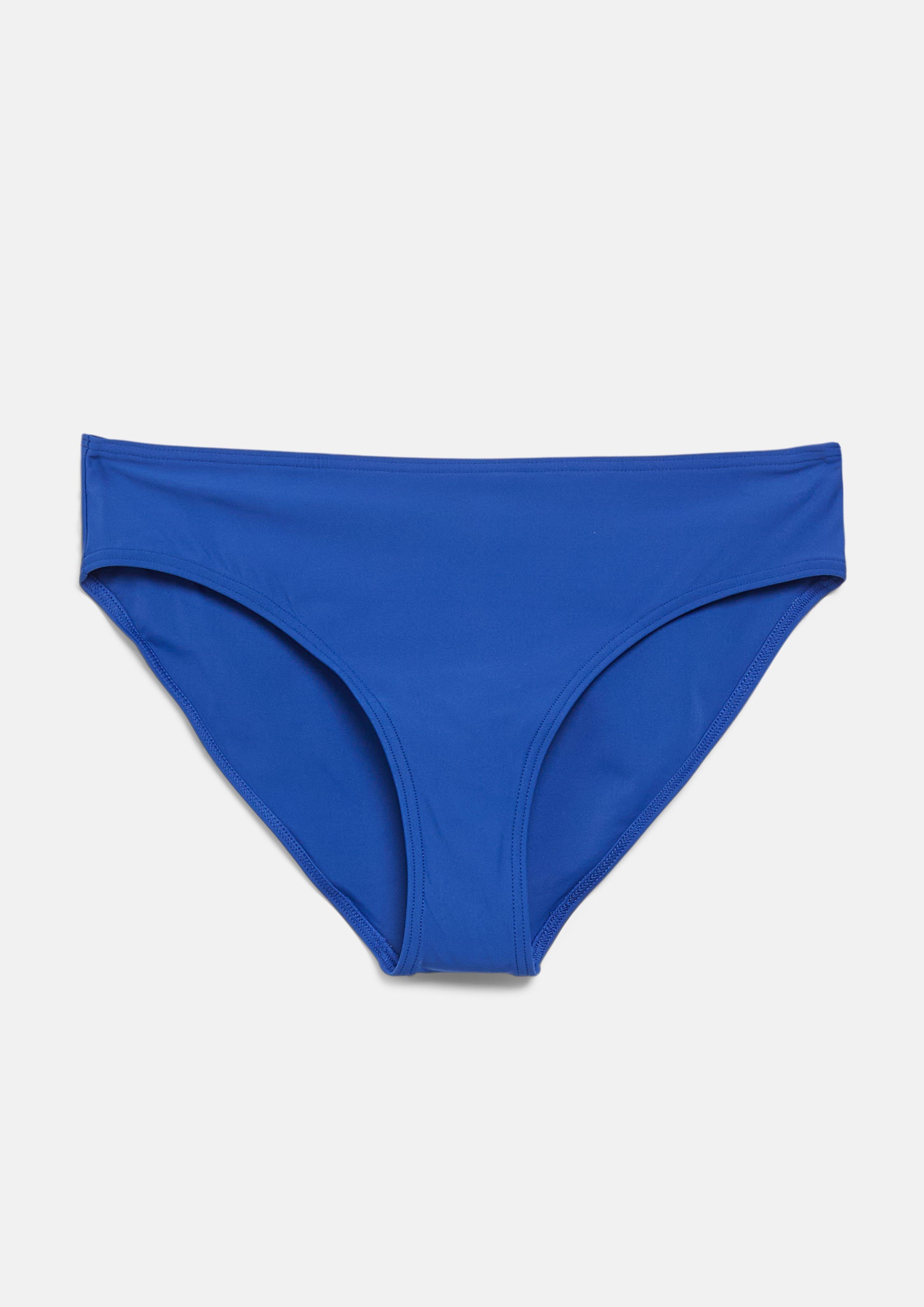 Damen Unifarbene Mix and Match Bikinihose in royalblau von s.Oliver