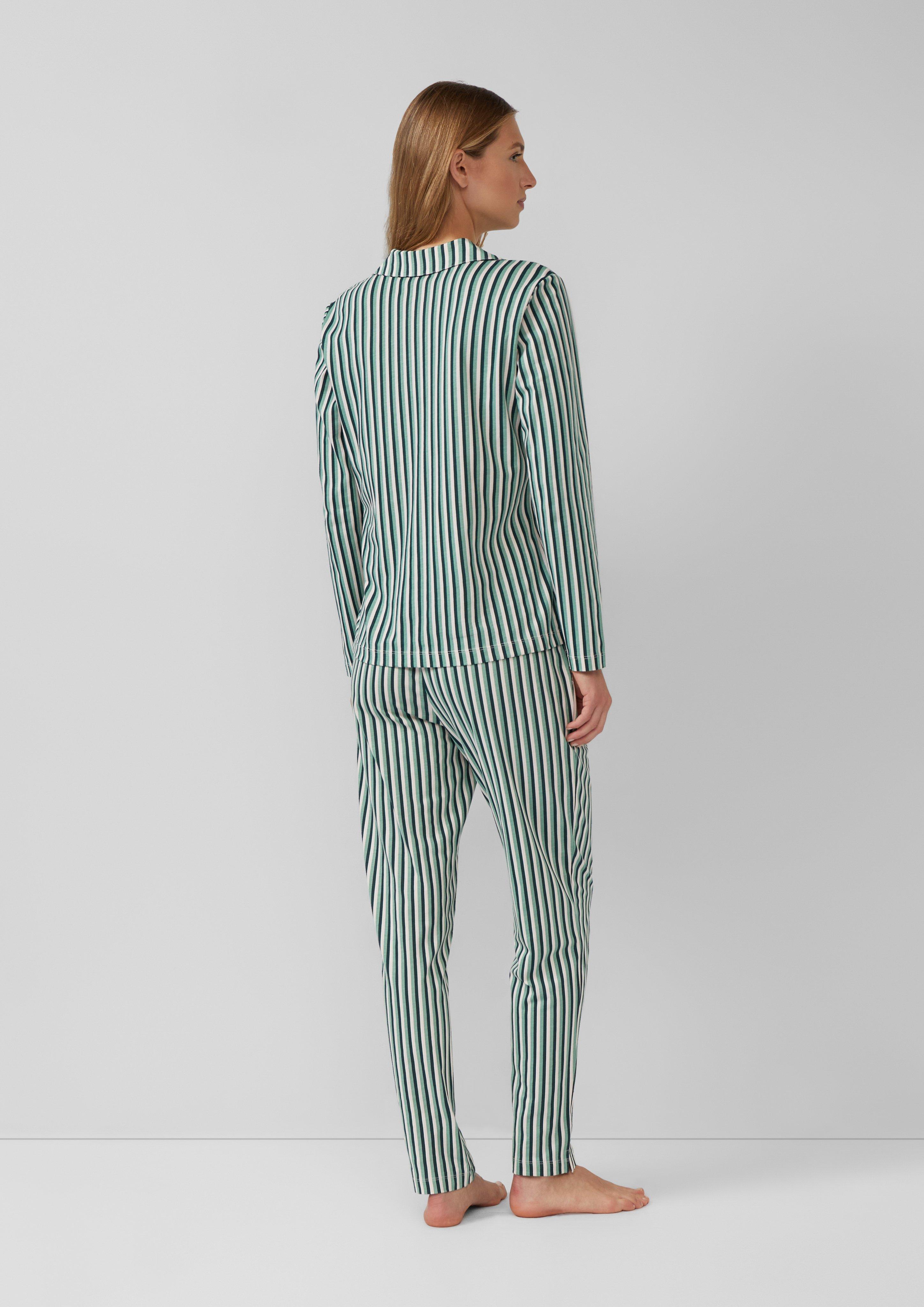 Pyjama-Oberteil in 8603 & 4572