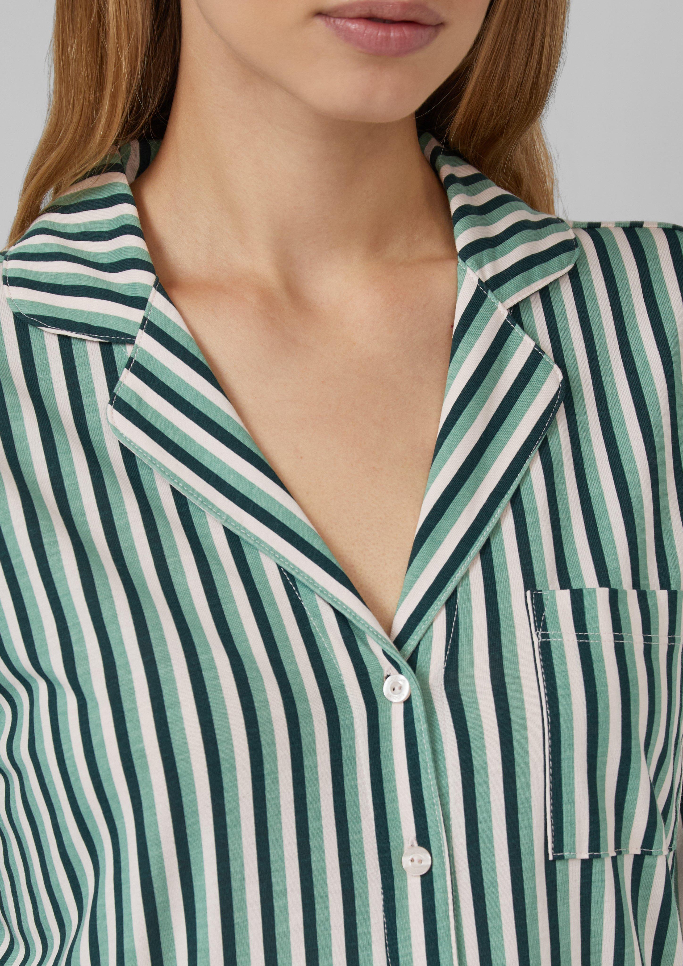 Pyjama-Oberteil in 8603 & 4572