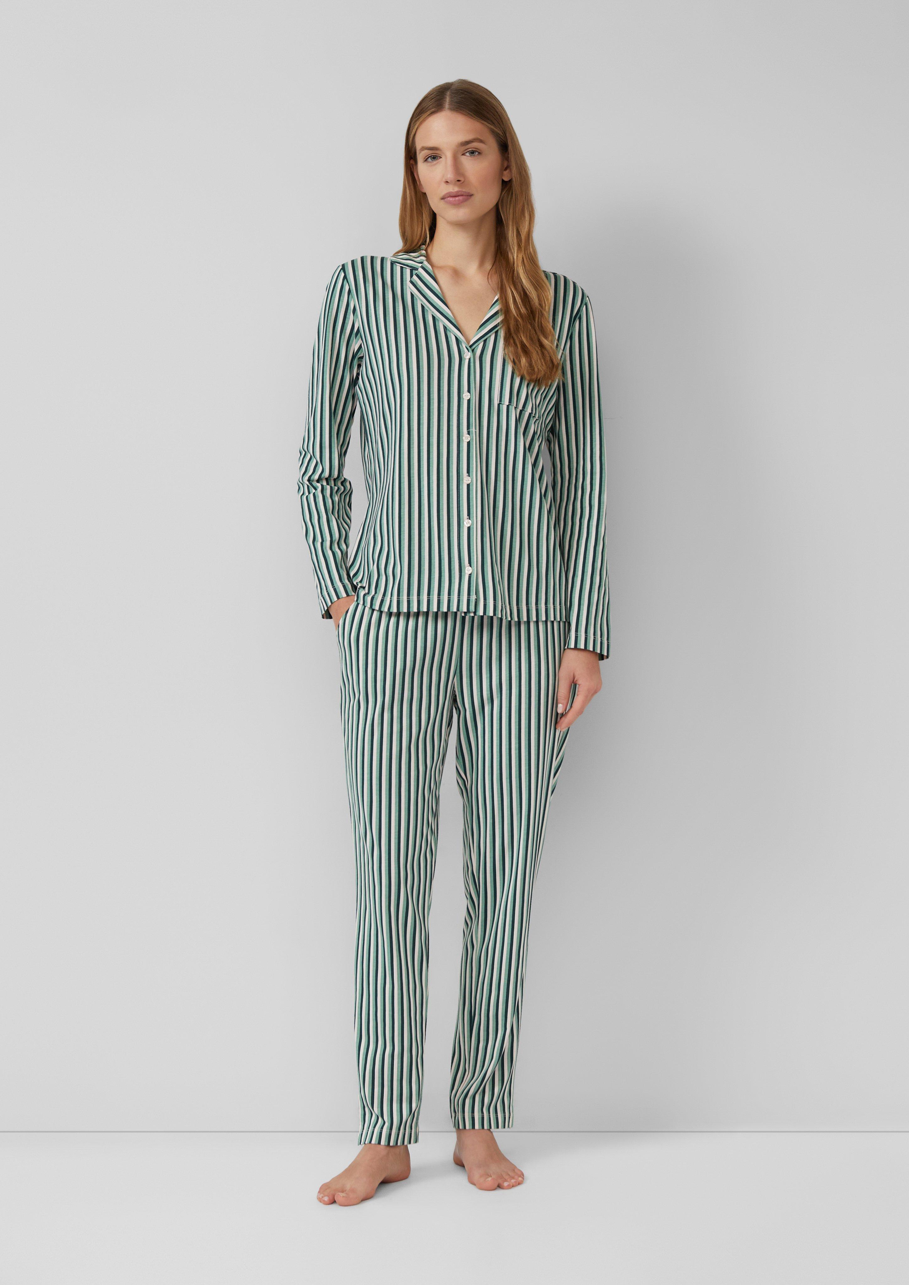 Pyjama-Oberteil in 8603 & 4572