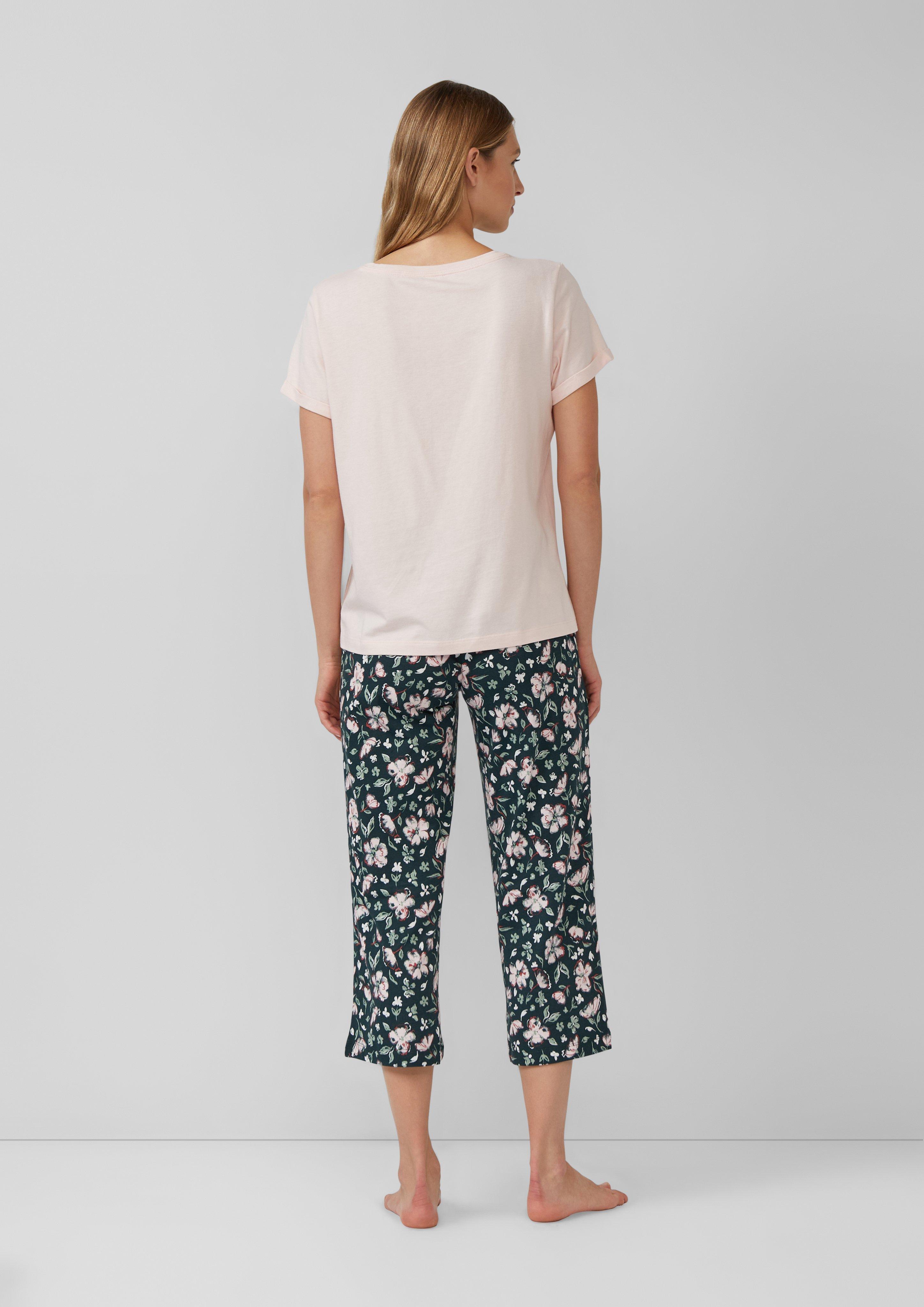 Pyjama-Oberteil in 784 & 681