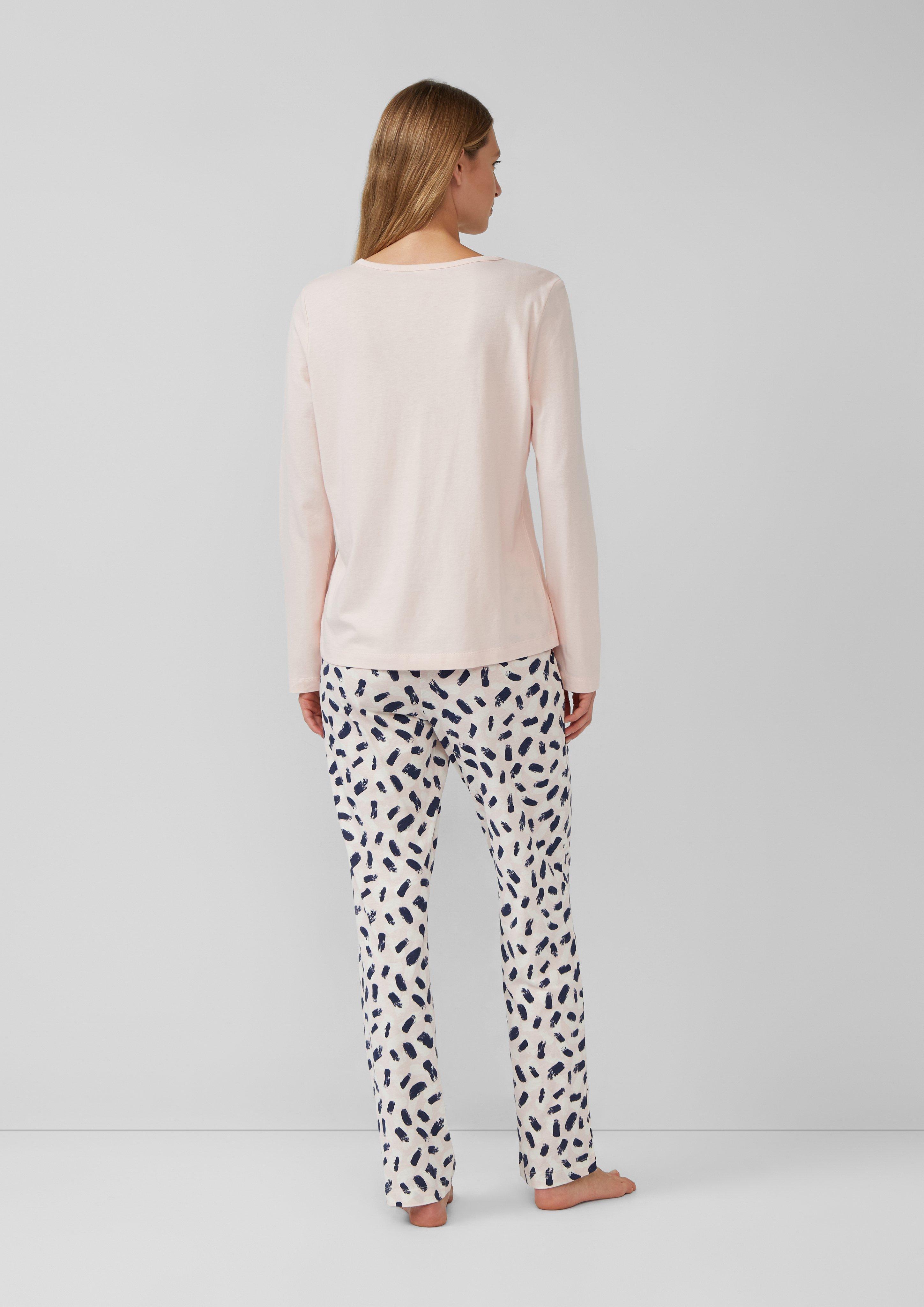 Pyjama-Oberteil in 784 & 4526