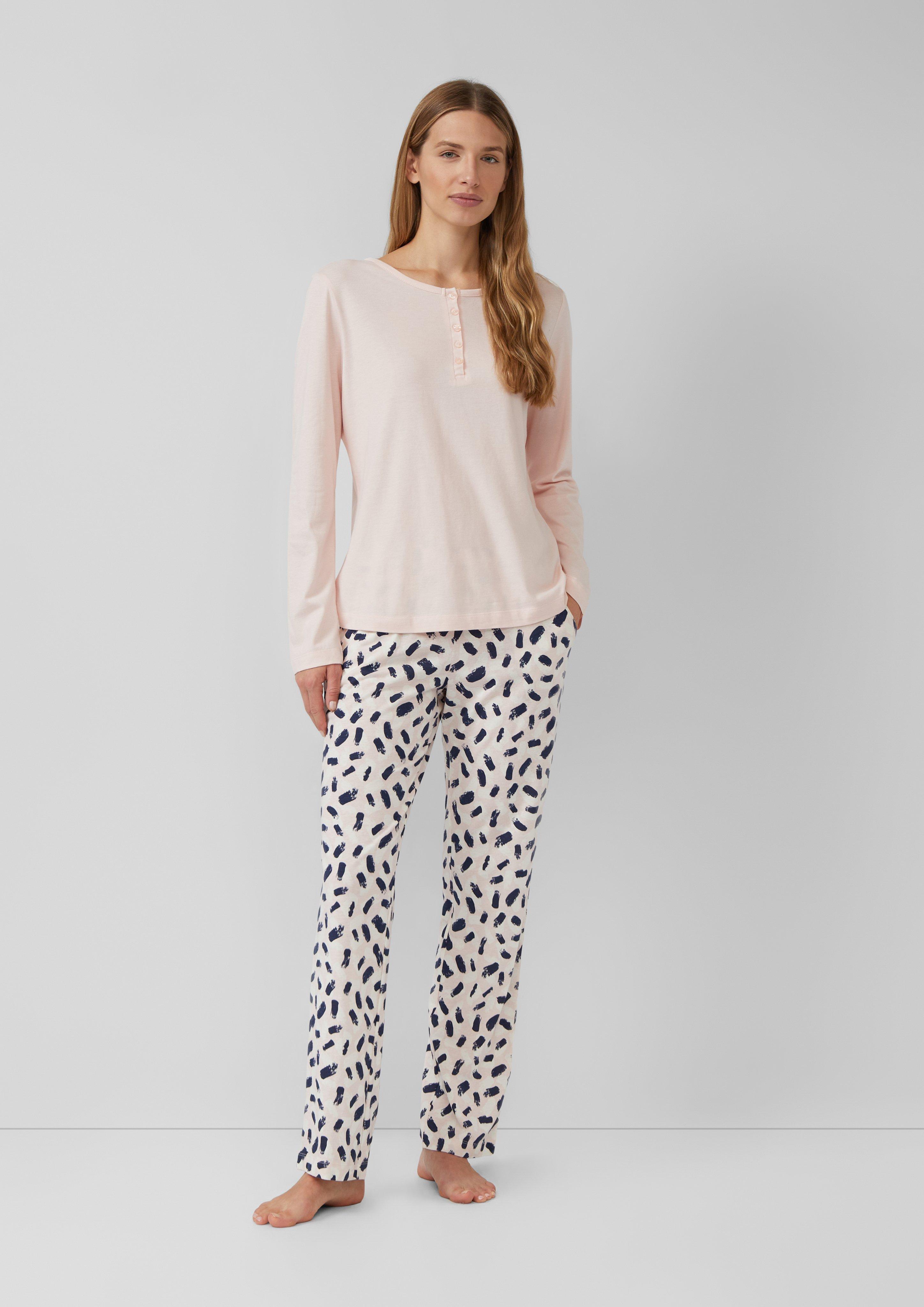 Pyjama-Oberteil in 784 & 4526