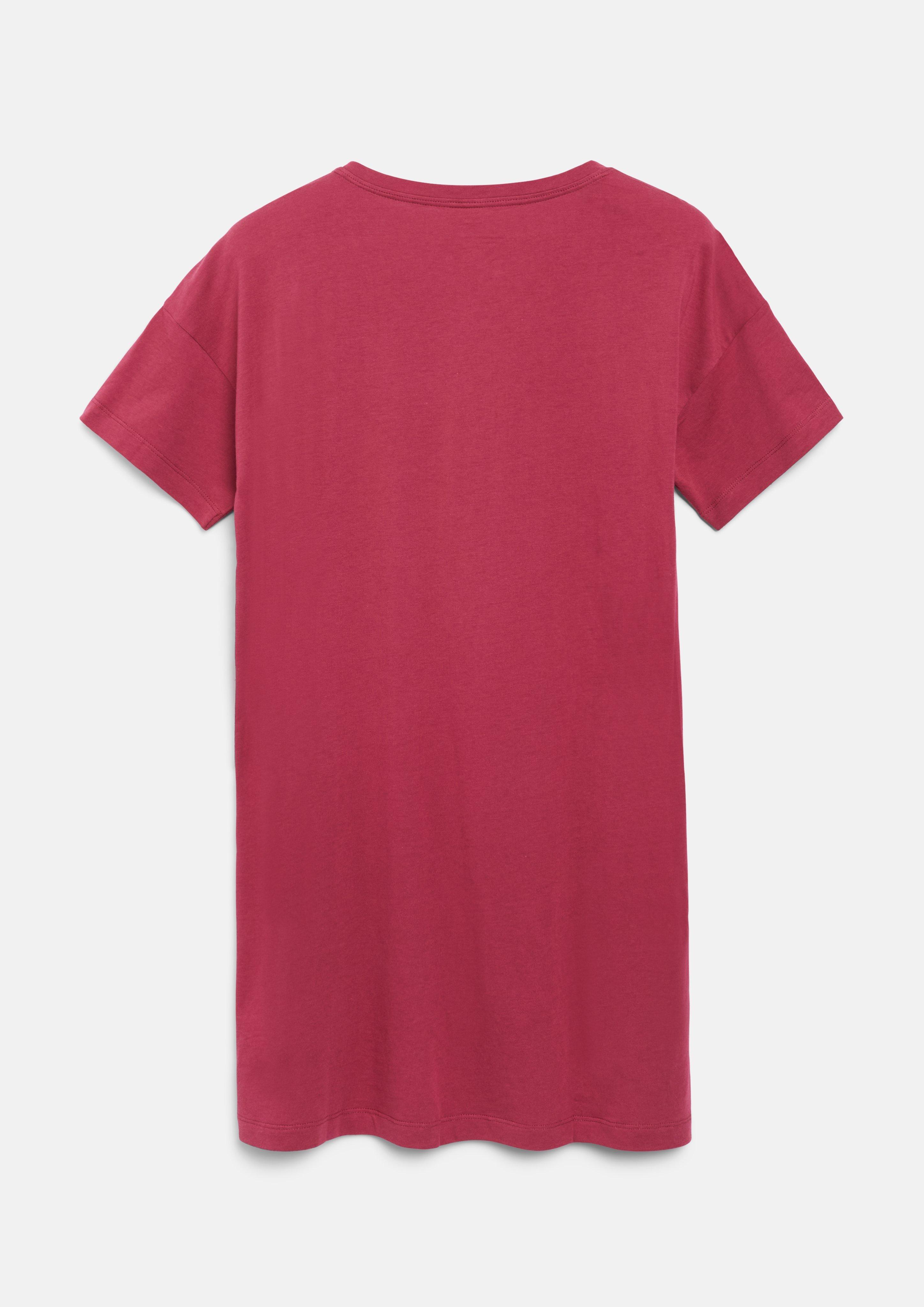 Femmes Chemise de nuit confortable avec un cœur imprimé sur le devant en rose de s.Oliver