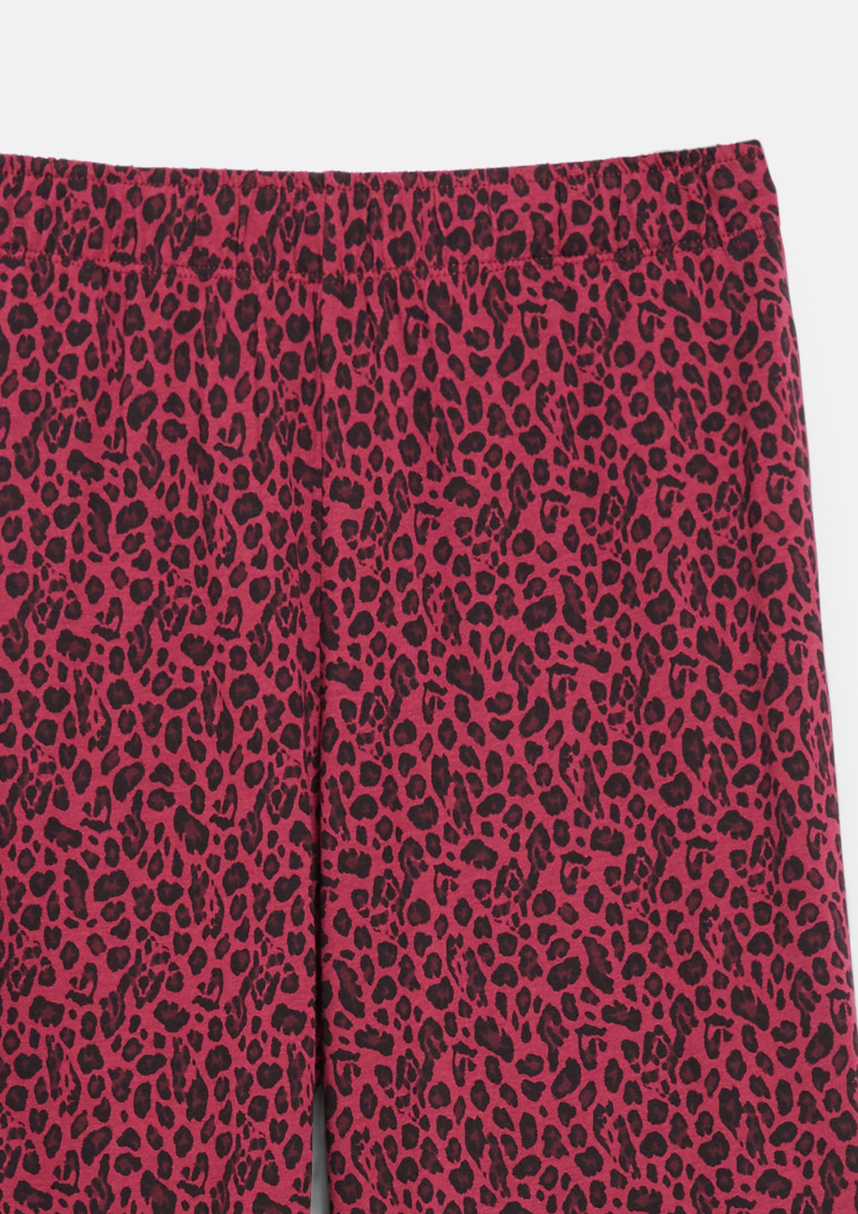Ženske Spodnji del pižame s potiskom Leo in elastičnim pasom v barvi pink od s.Oliver