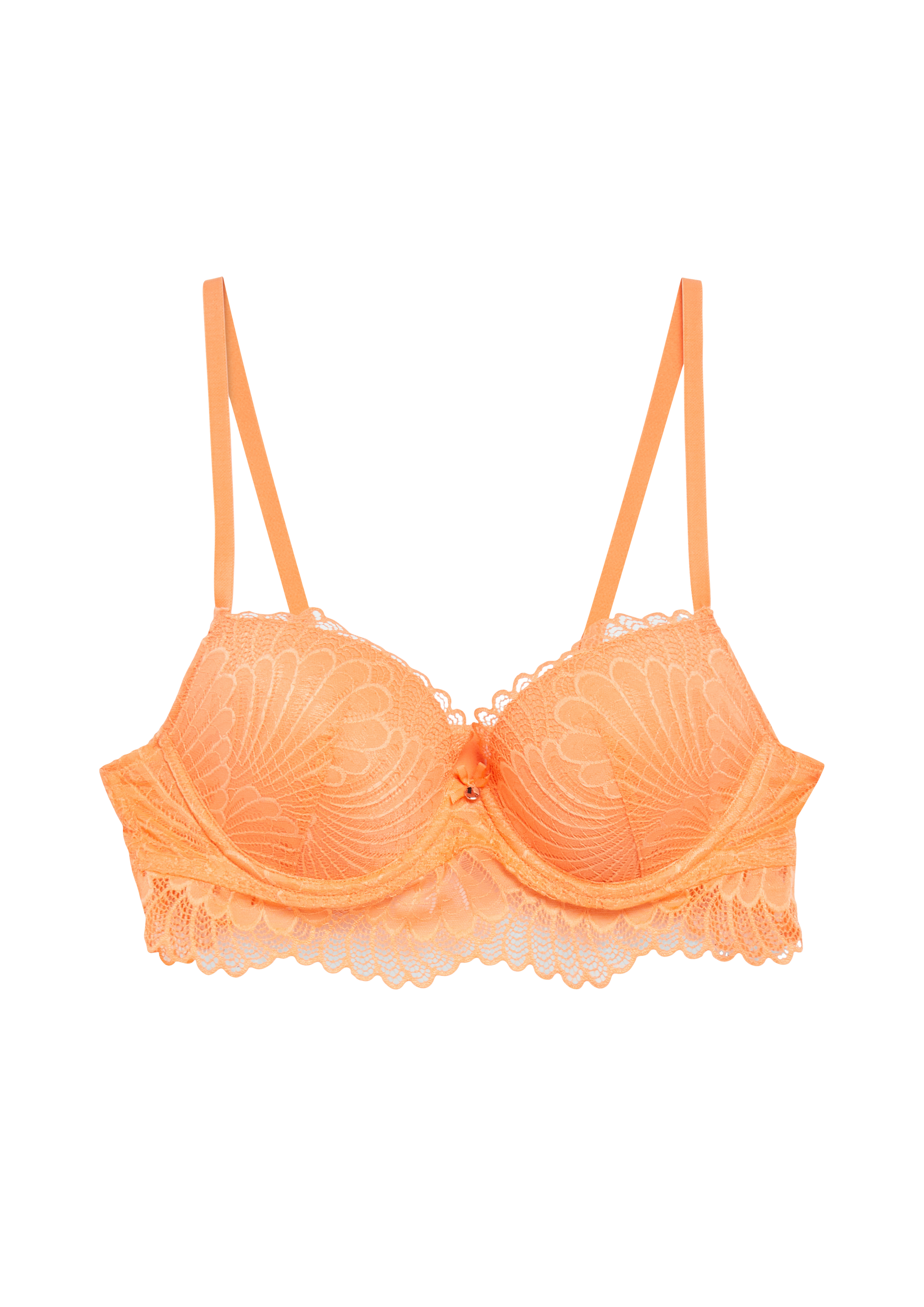 Push-up bh van gebloemd kant