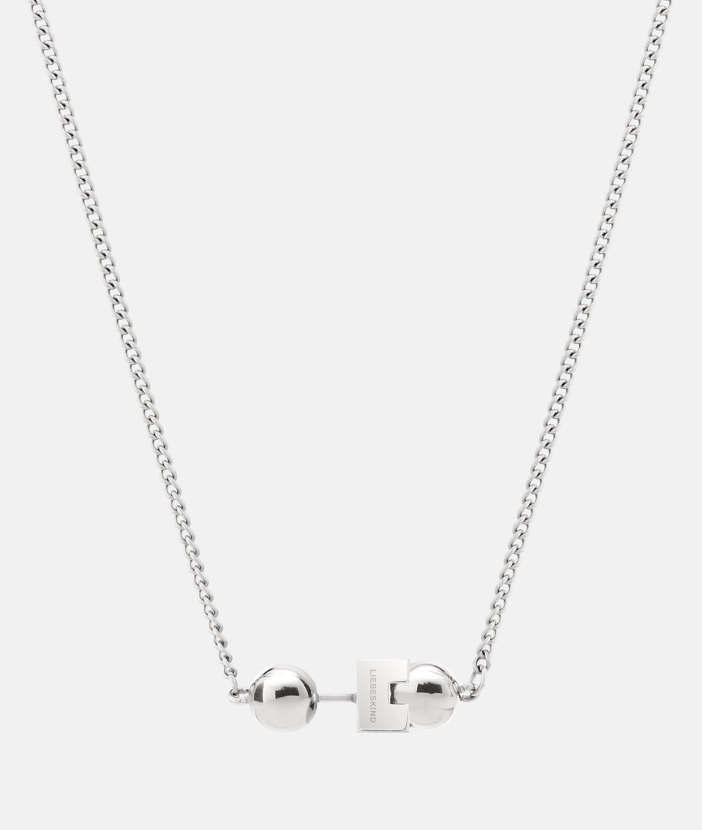 Ketting in zilver, roségoud, goud & zwart