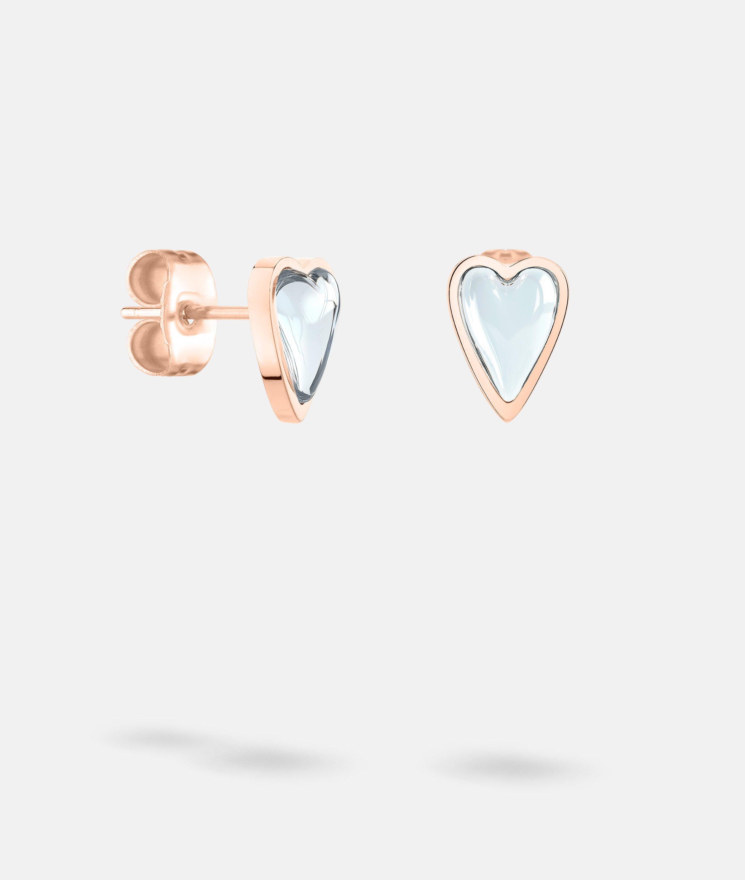 Oorbellen in roségoud, goud & zilver