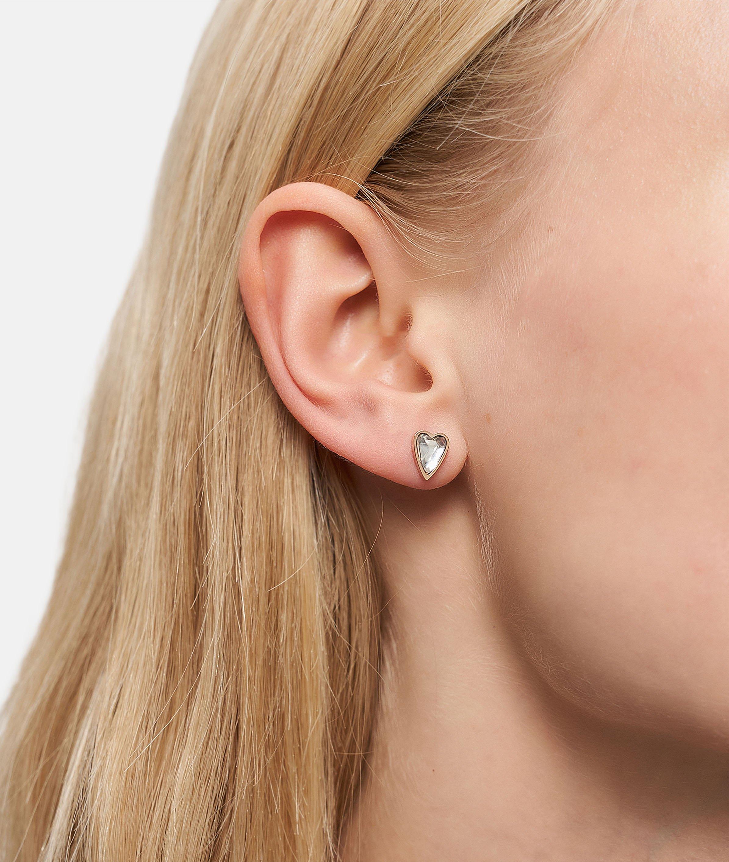 Oorbellen in roségoud, goud & zilver