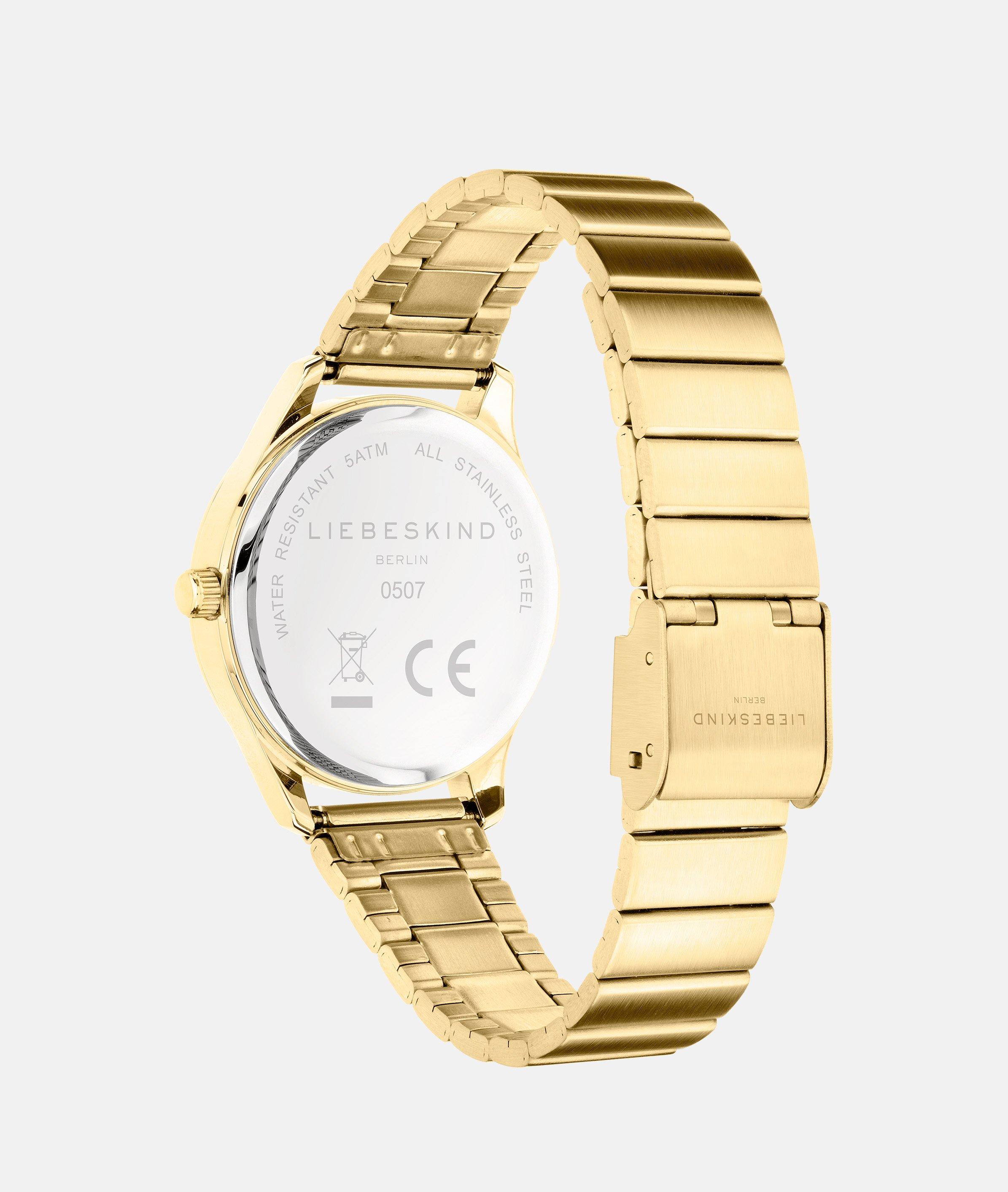 Klok in goud, goud & goud