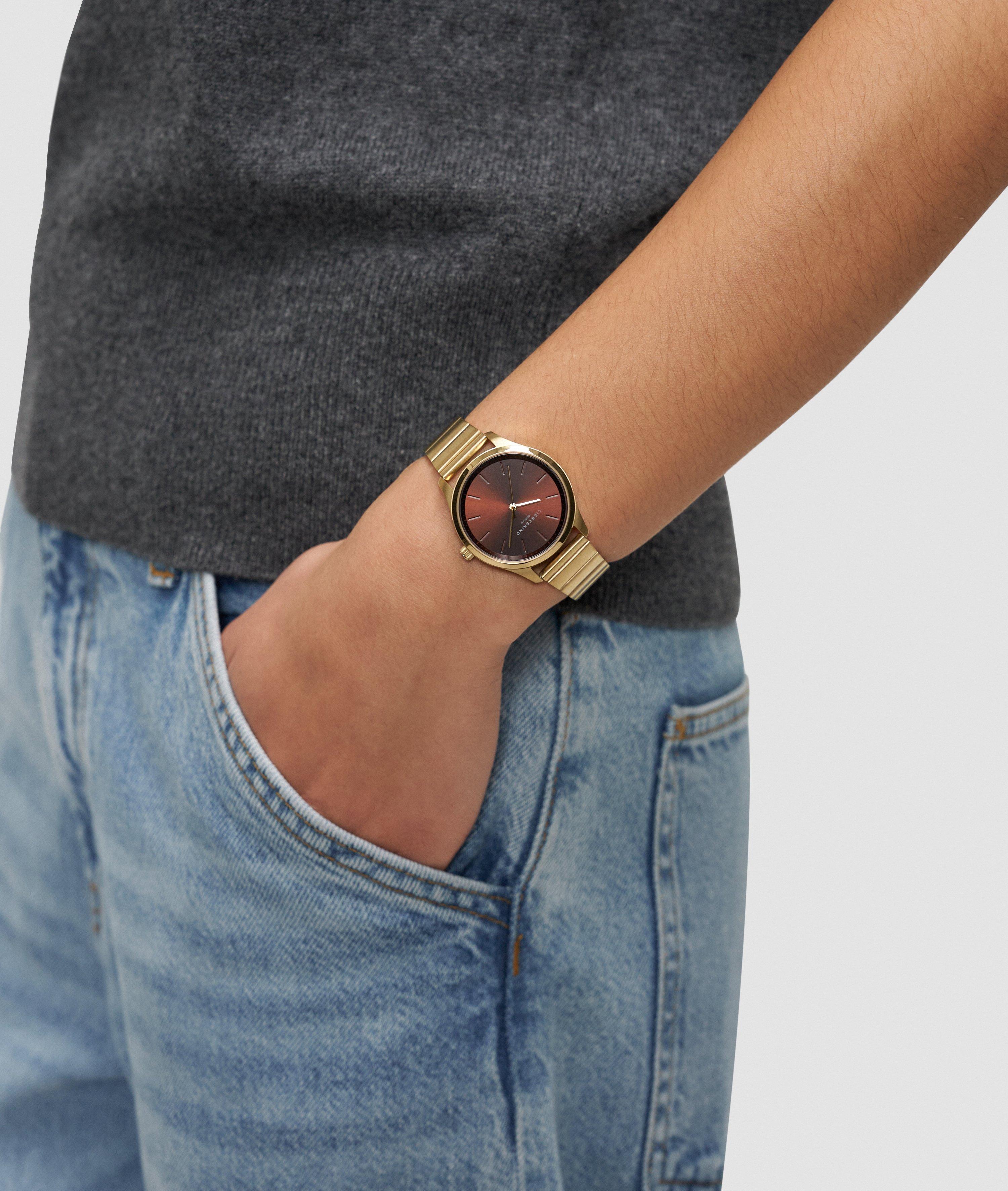 Klok in goud, goud & goud