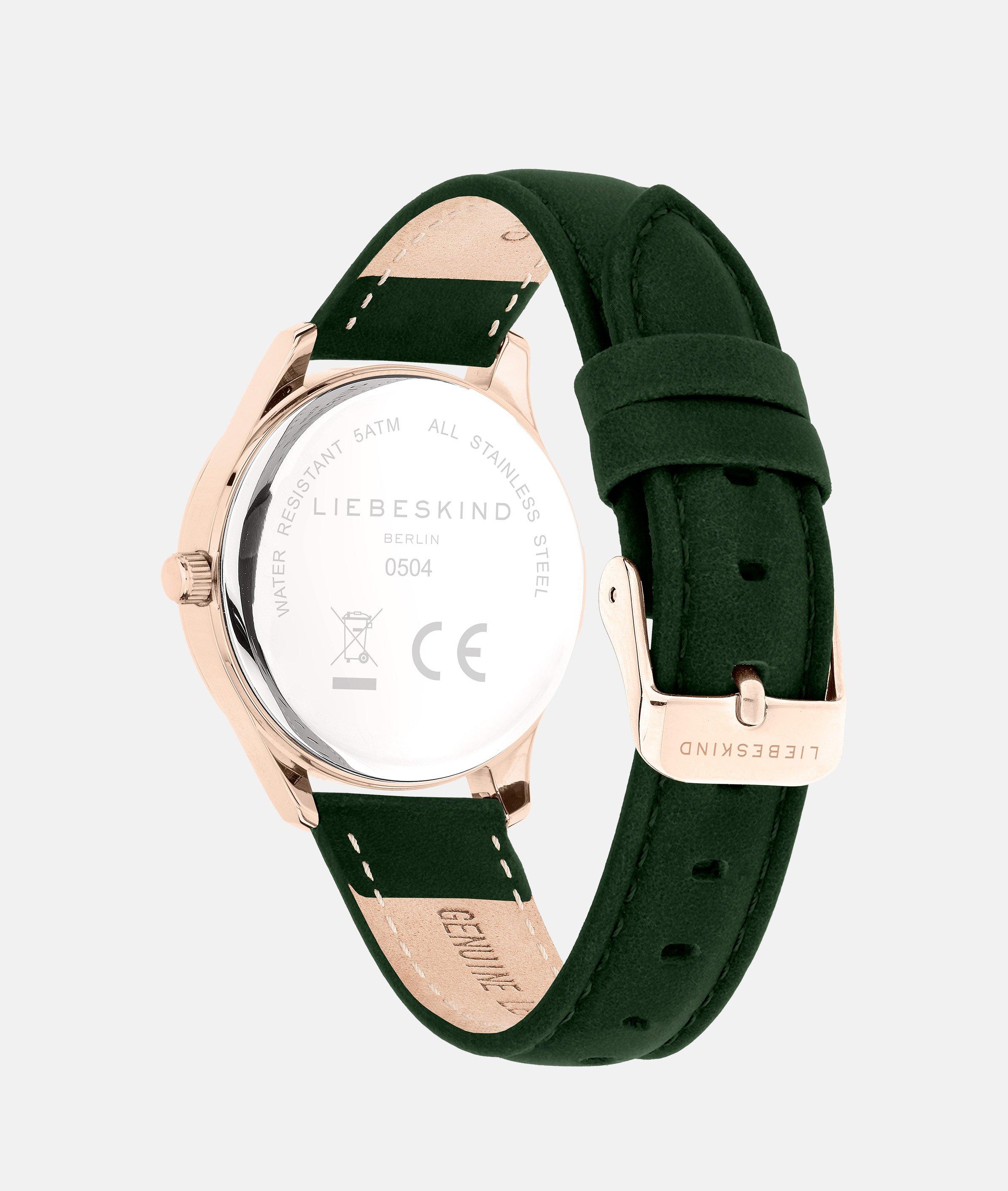 Klok in roségoud, goud & goud