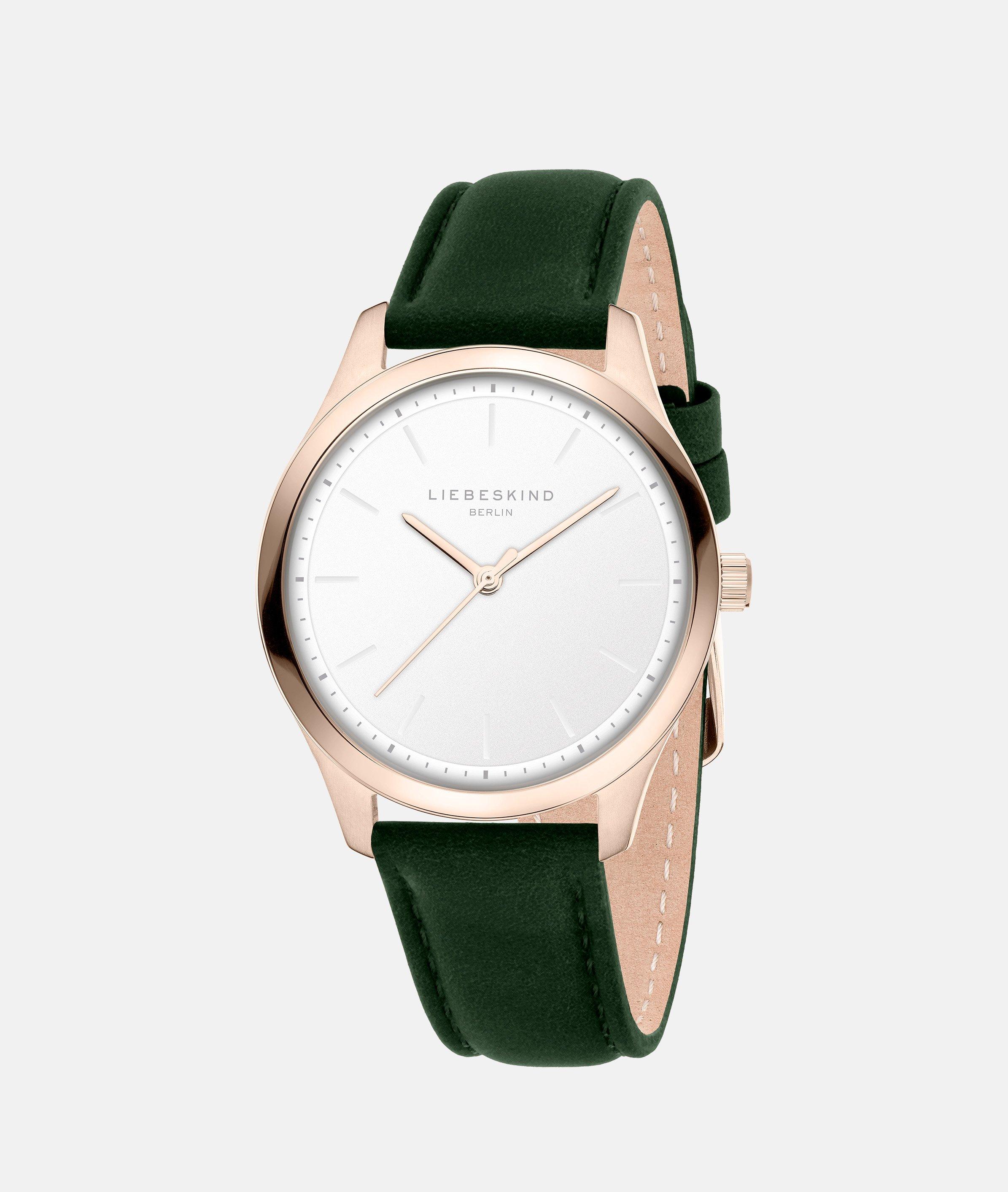 Klok in roségoud, goud & goud