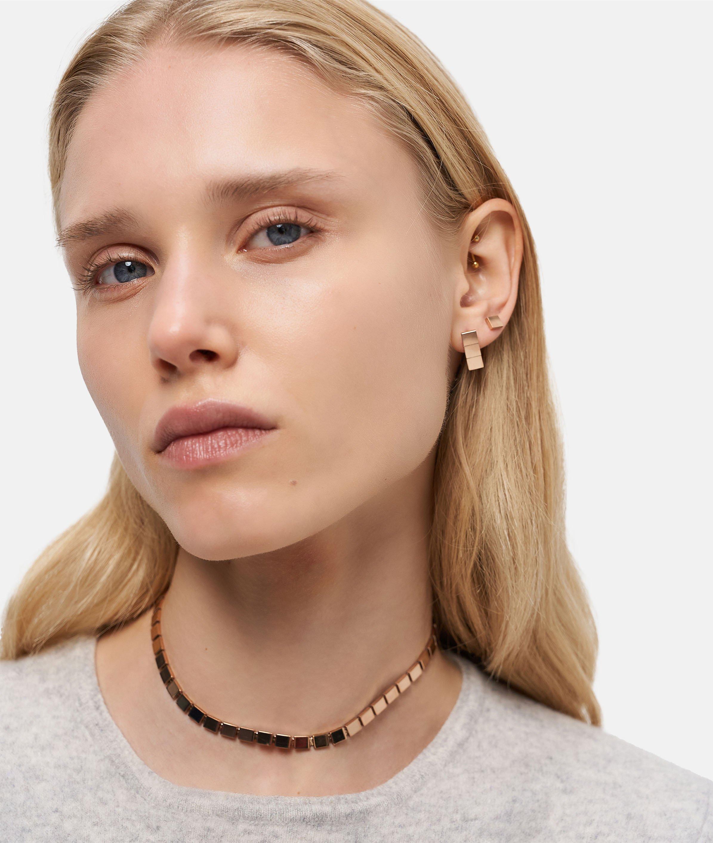 Oorbellen in roségoud, goud & zilver