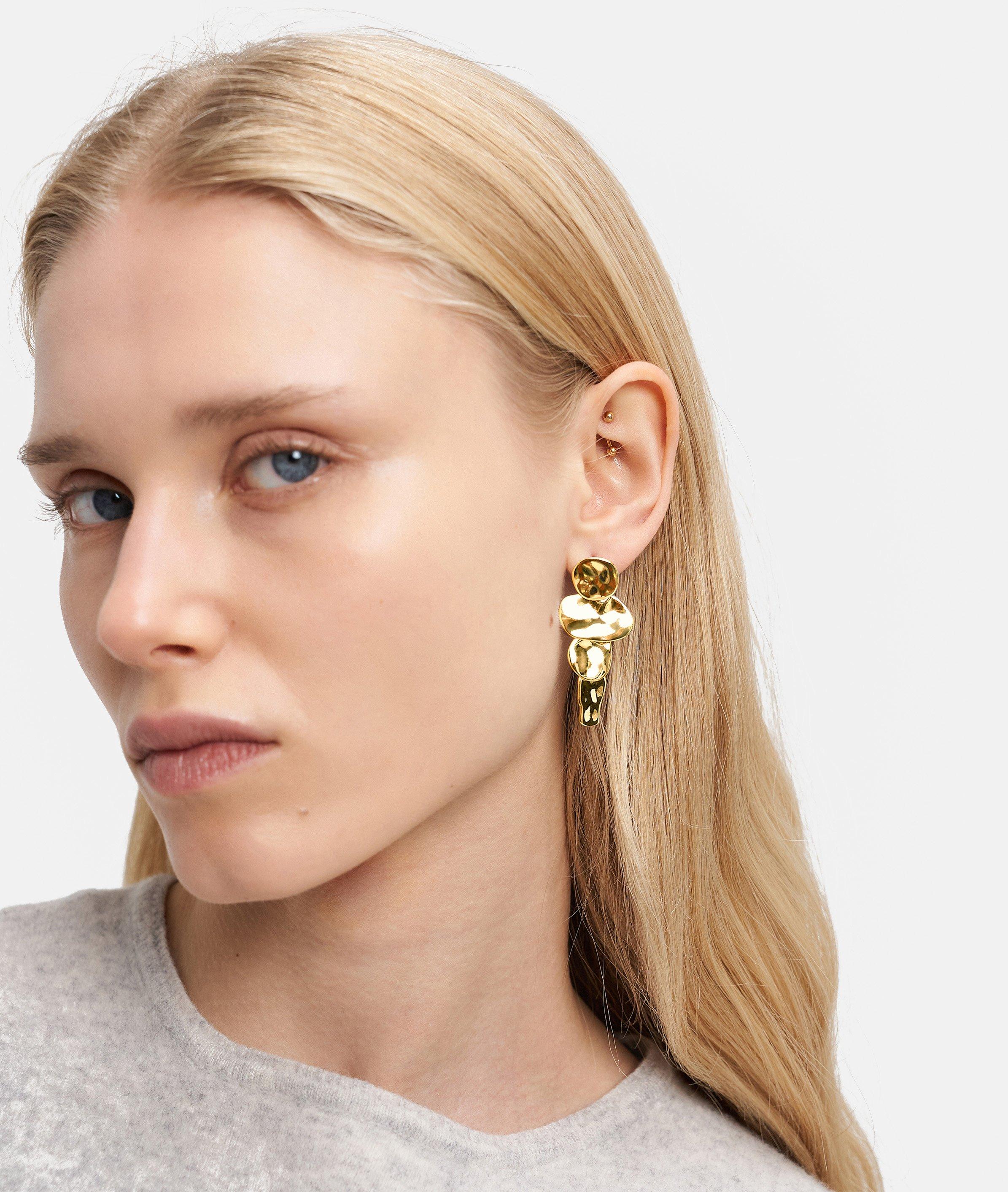 Oorbellen in goud & zilver