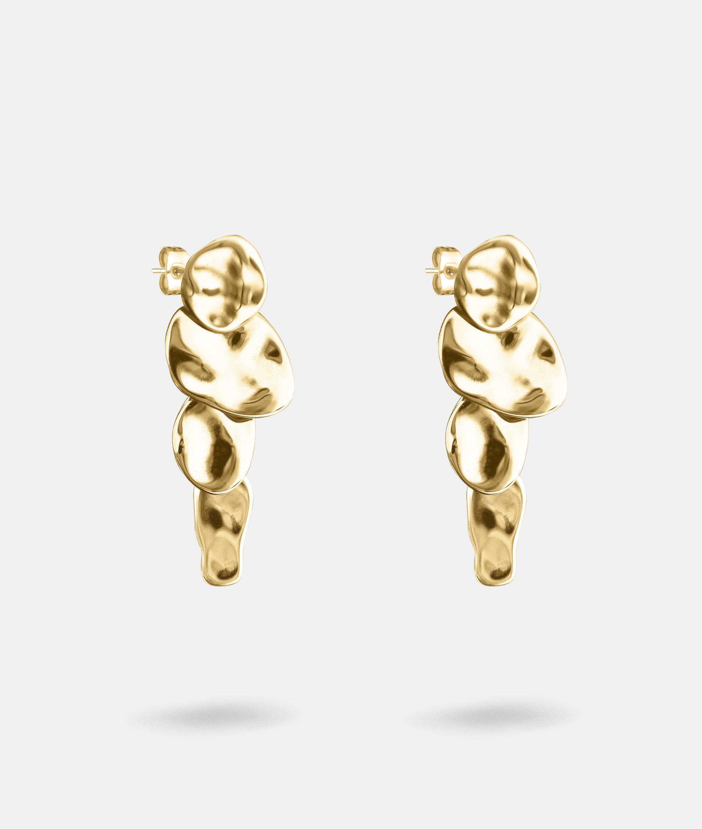 Oorbellen in goud & zilver