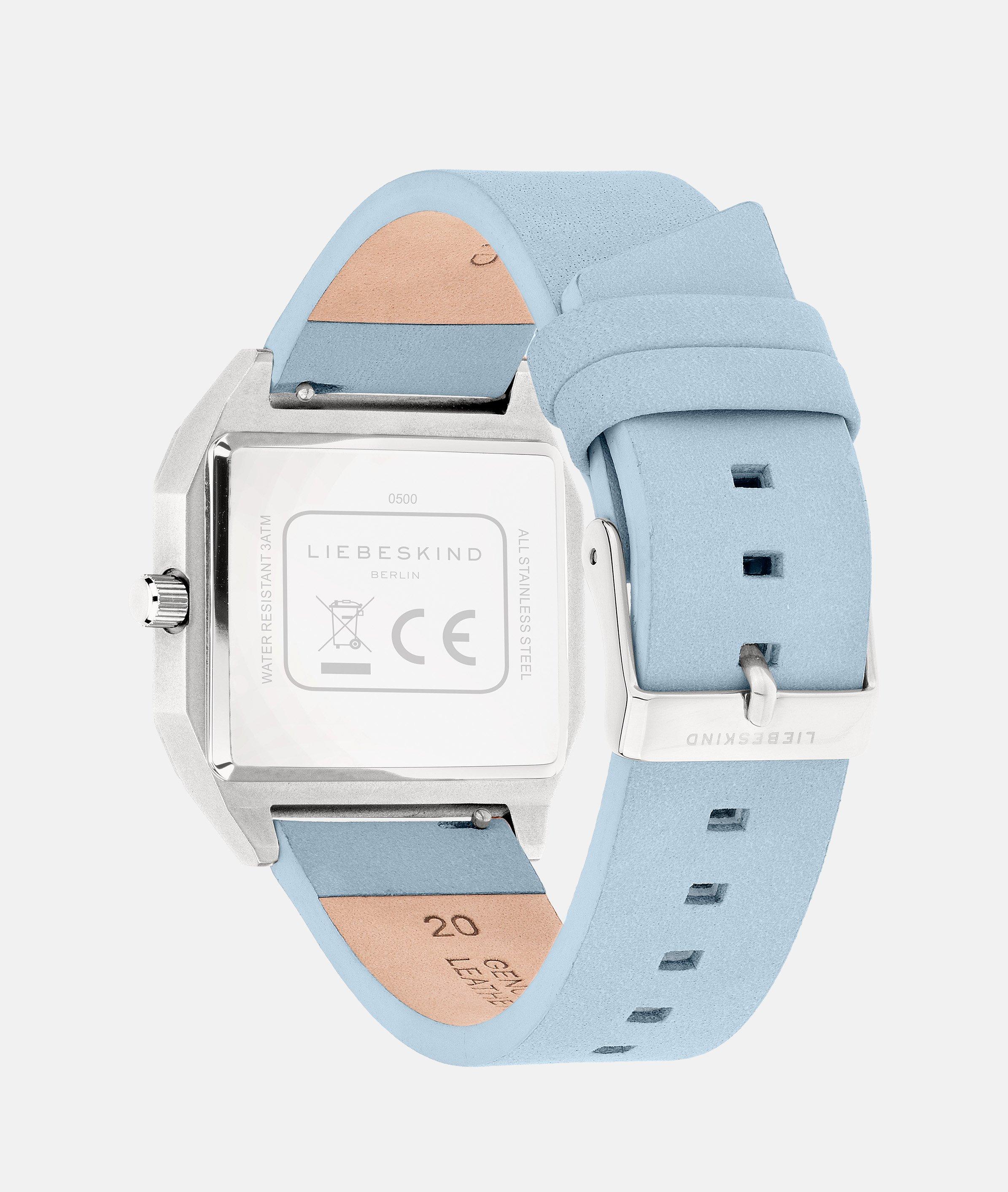 Klok in zilver, goud & goud