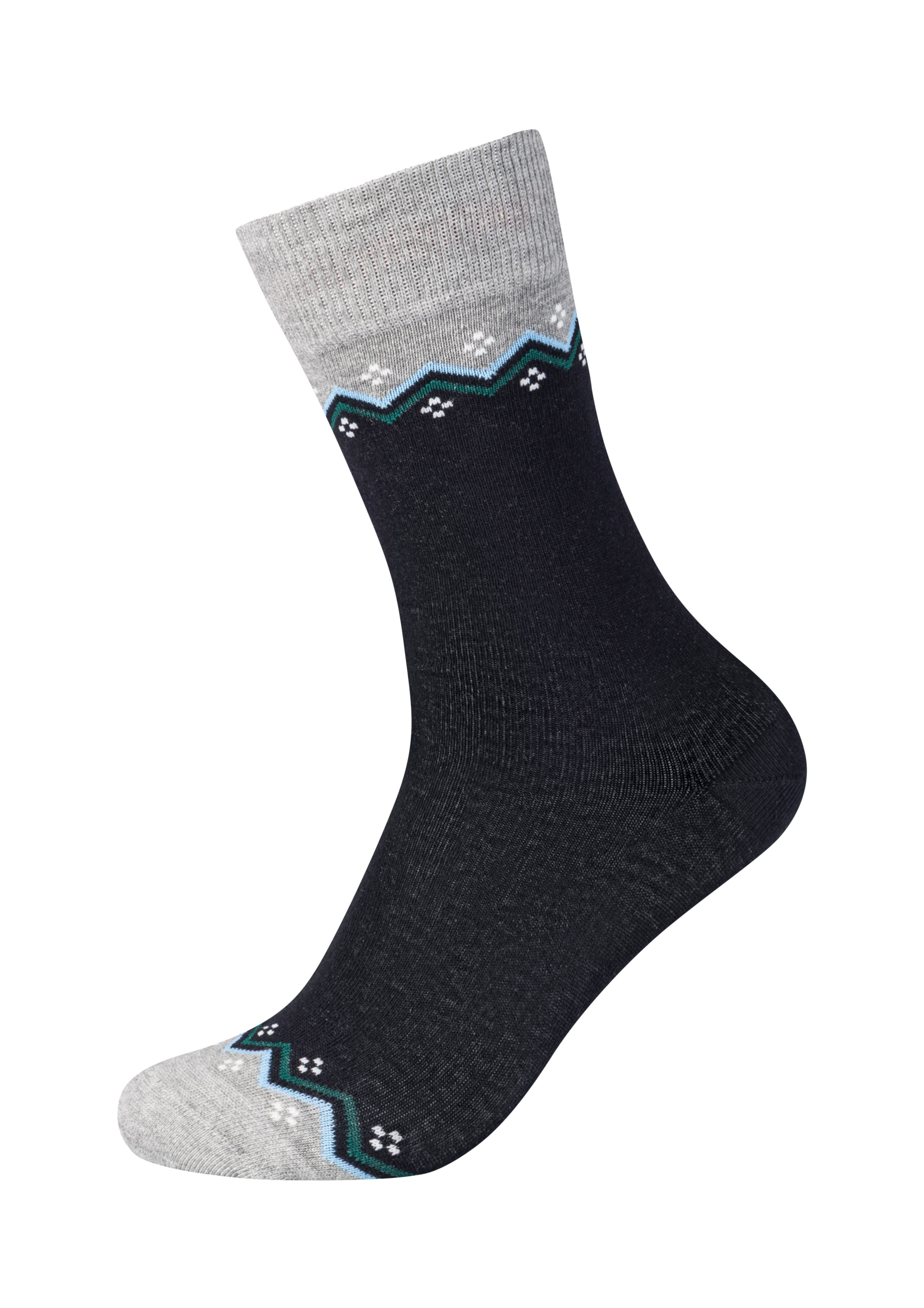 Femmes Chaussettes de Noël unisexes en pack de 2 en bleu de s.Oliver