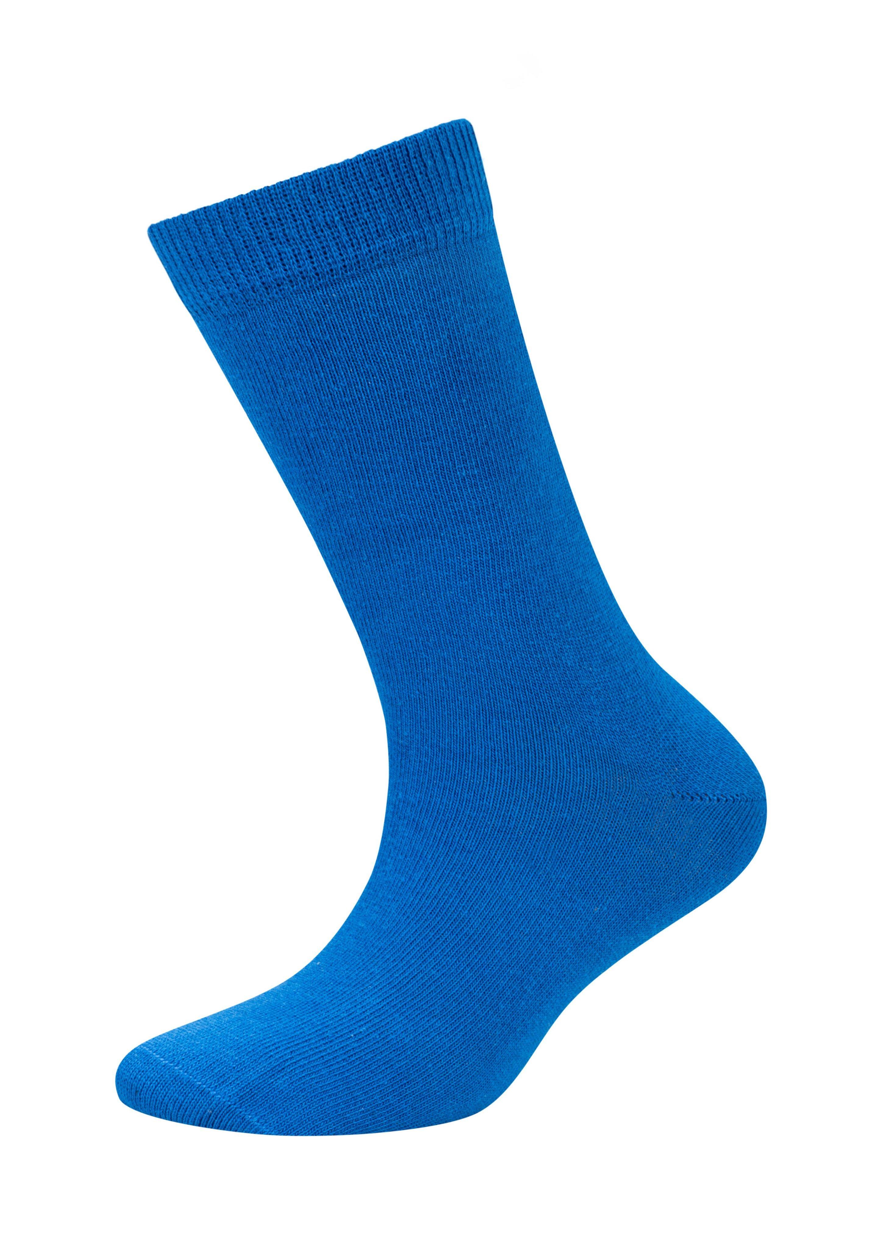 Junior Sokken met speelse print in een pak van 3 in blauw van s.Oliver