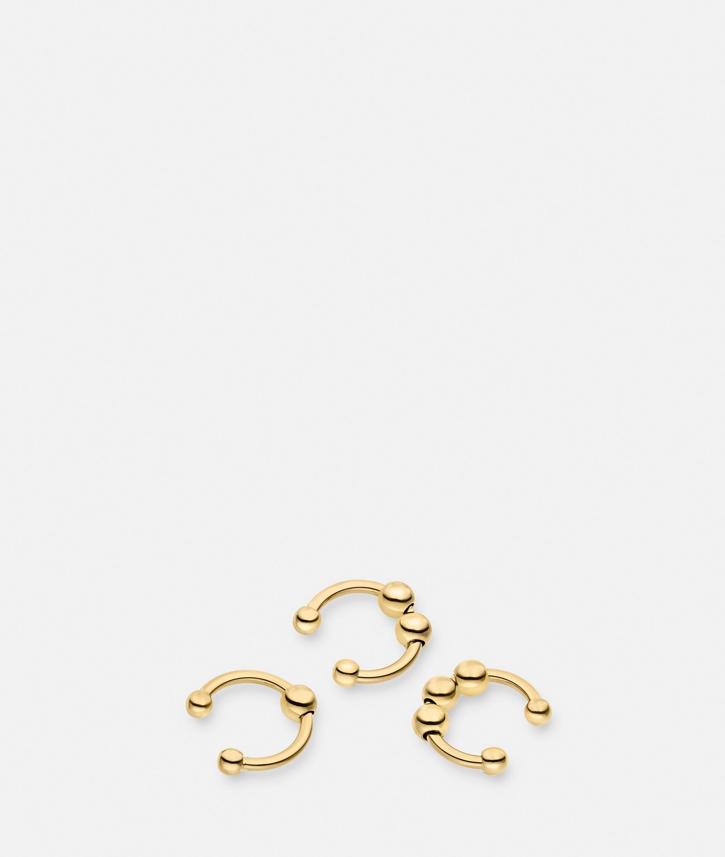 Earcuff-Set in gold & silber