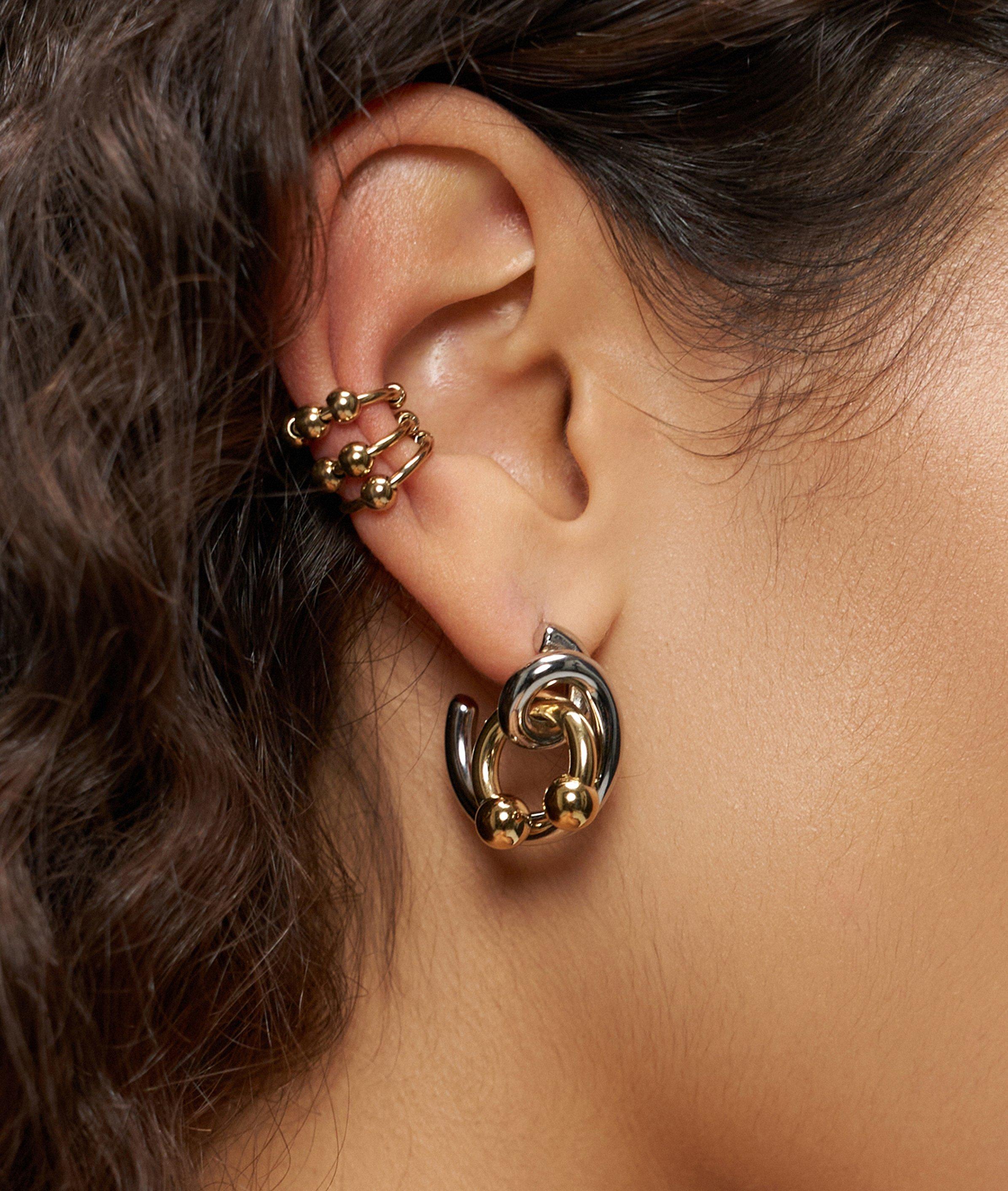 Earcuff-Set in gold & silber