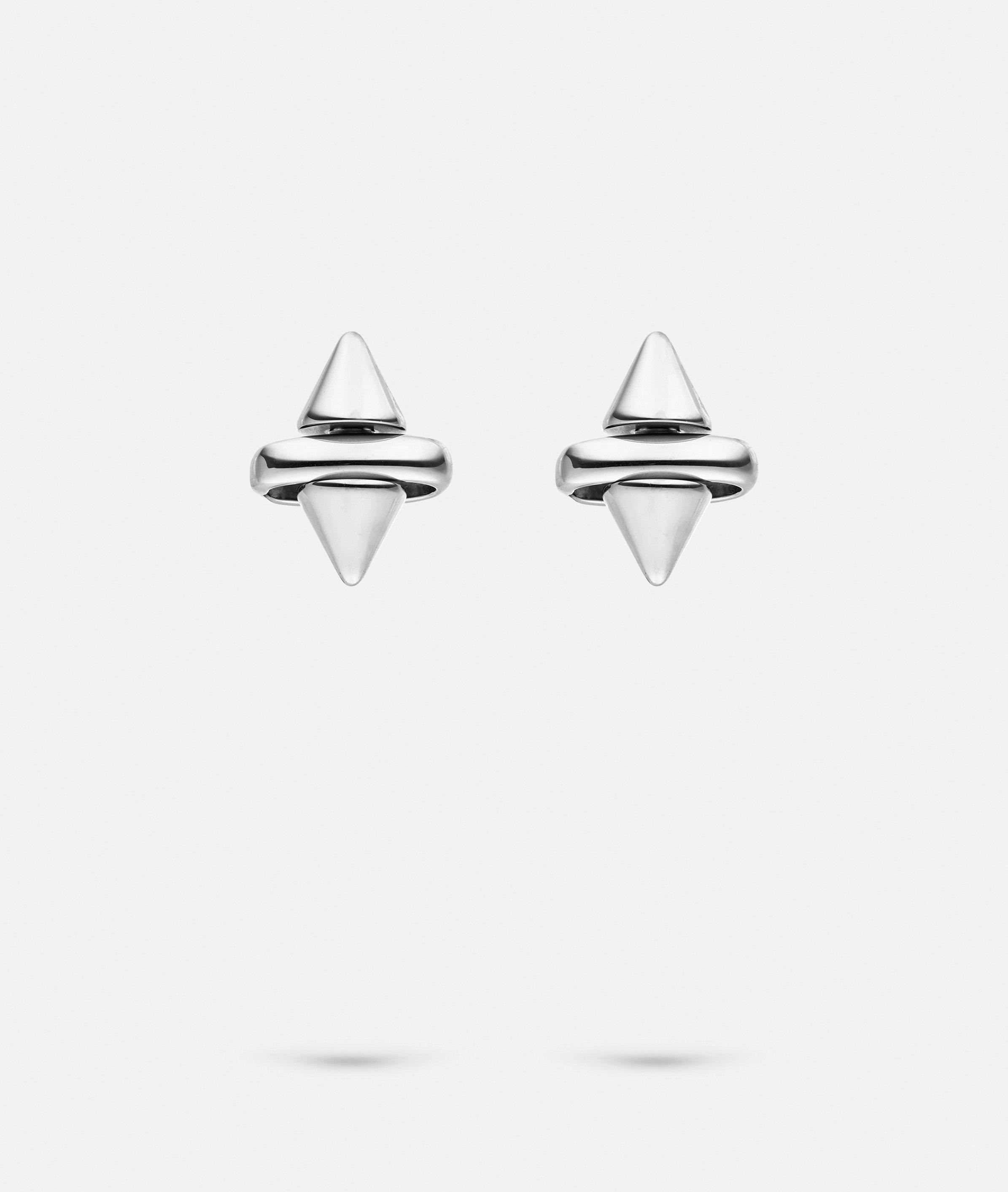 Ohrstecker in silber & gold