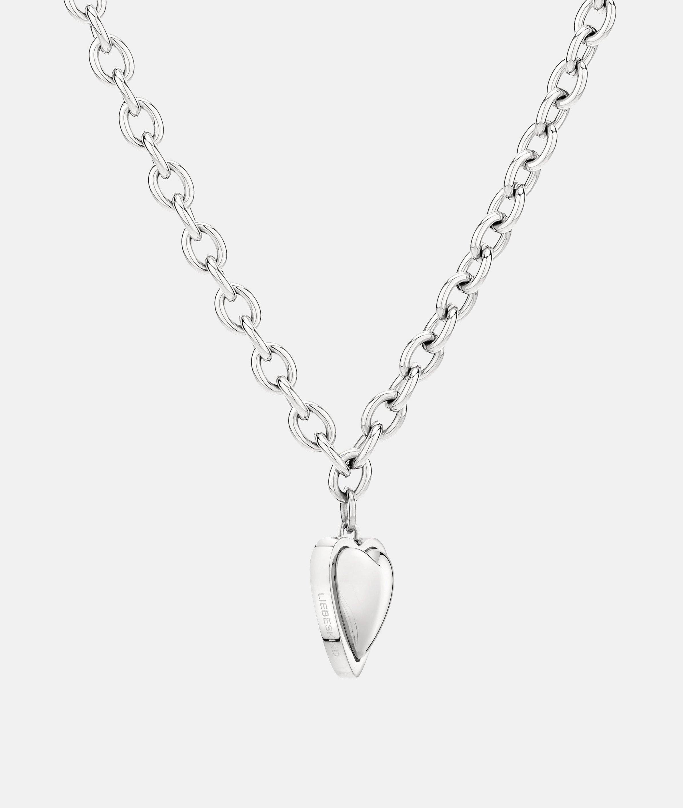 Halskette in silber, gold, rosé & gold