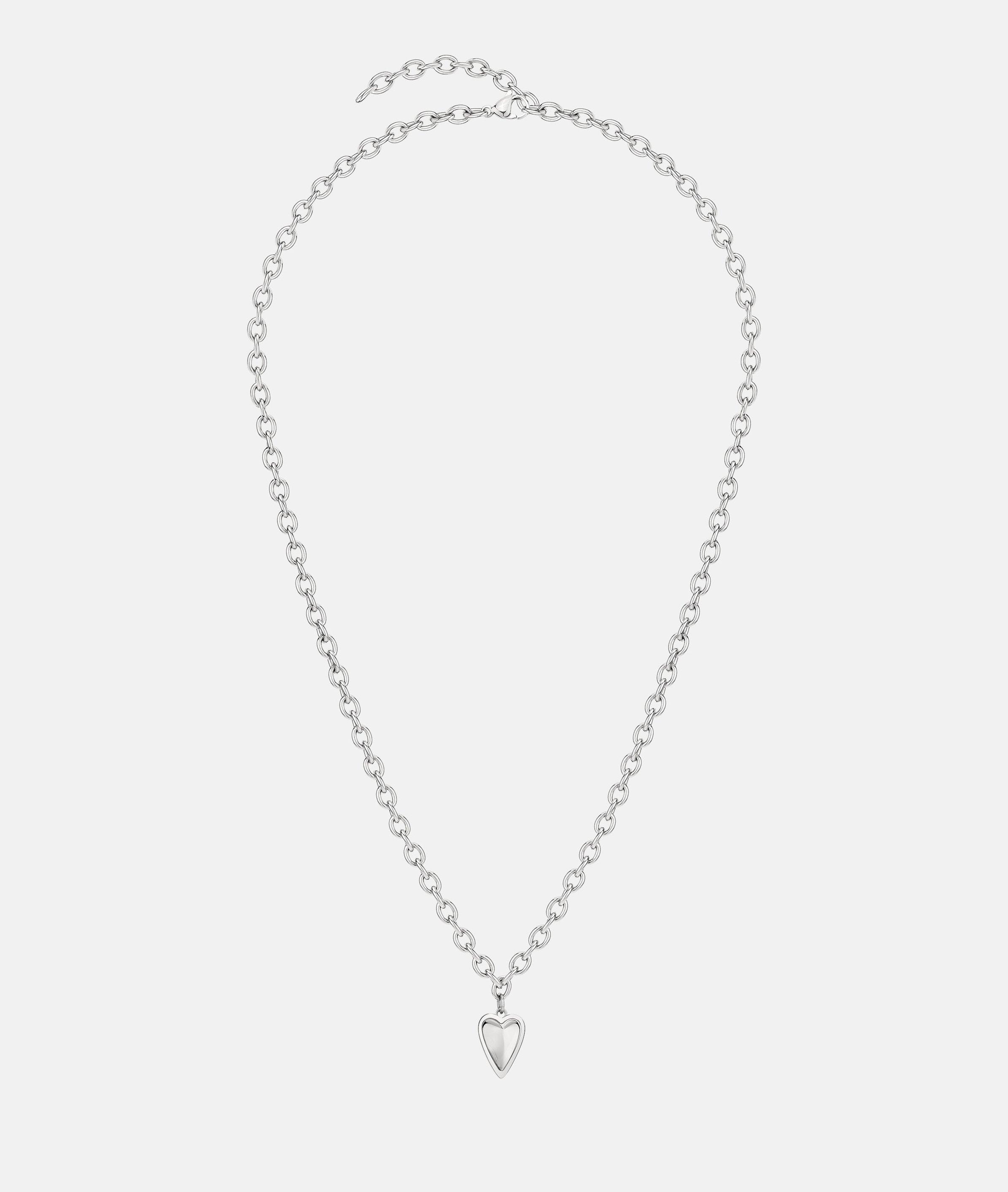 Halskette in silber, gold, rosé & gold